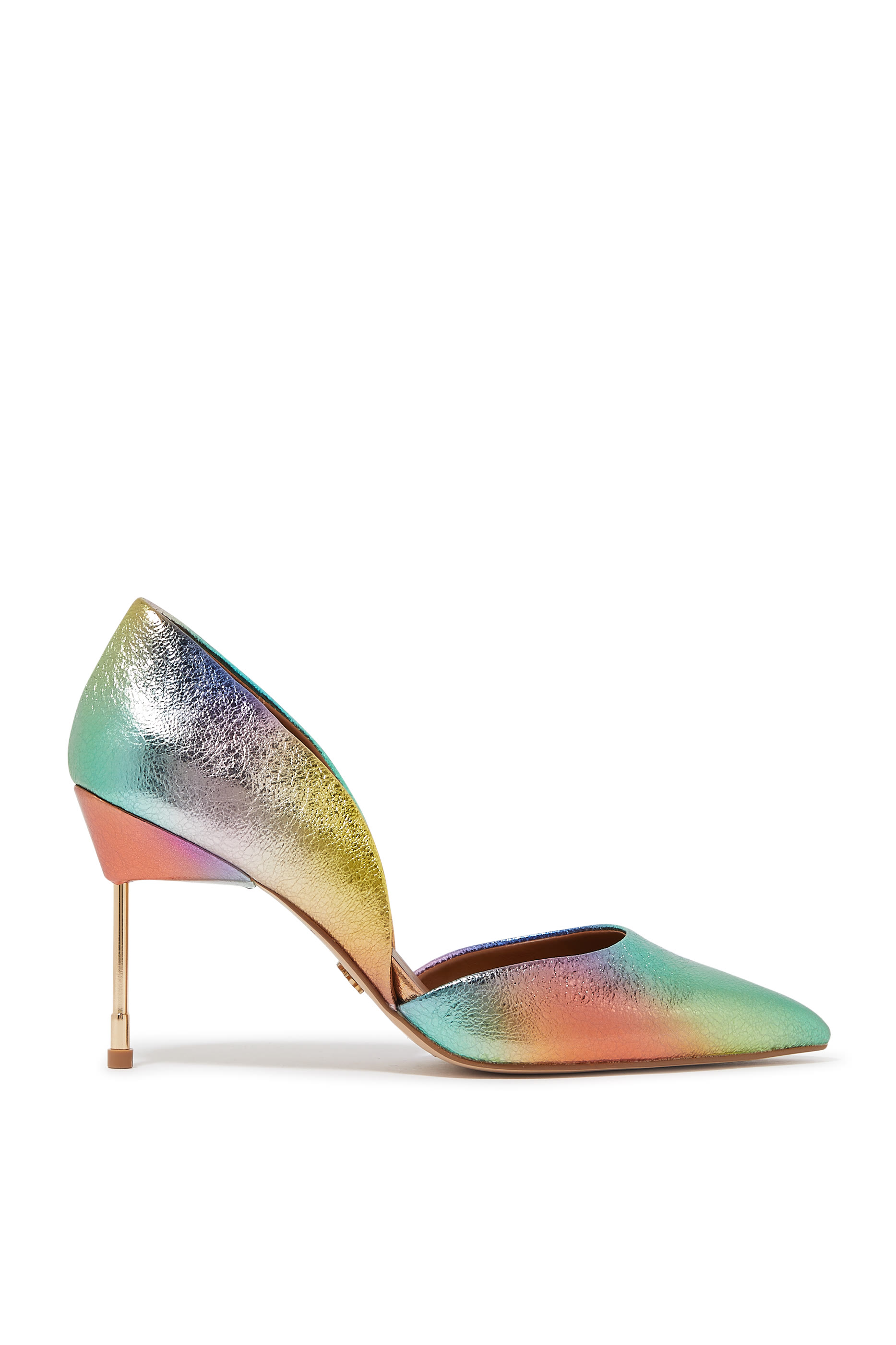 Bond 90 Iridescent Leather Pumps