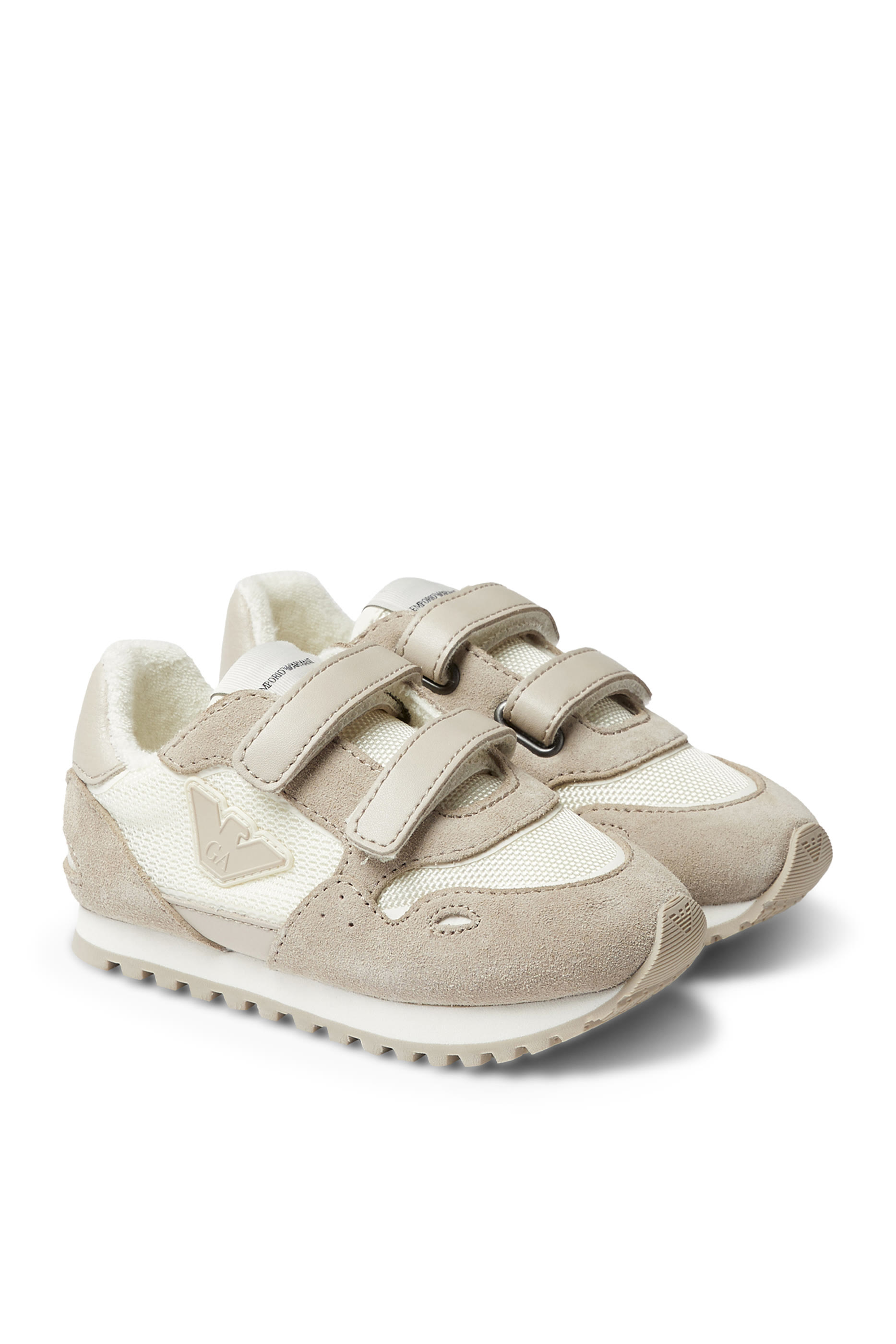  Kids Eagle Logo Velcro Sneakers