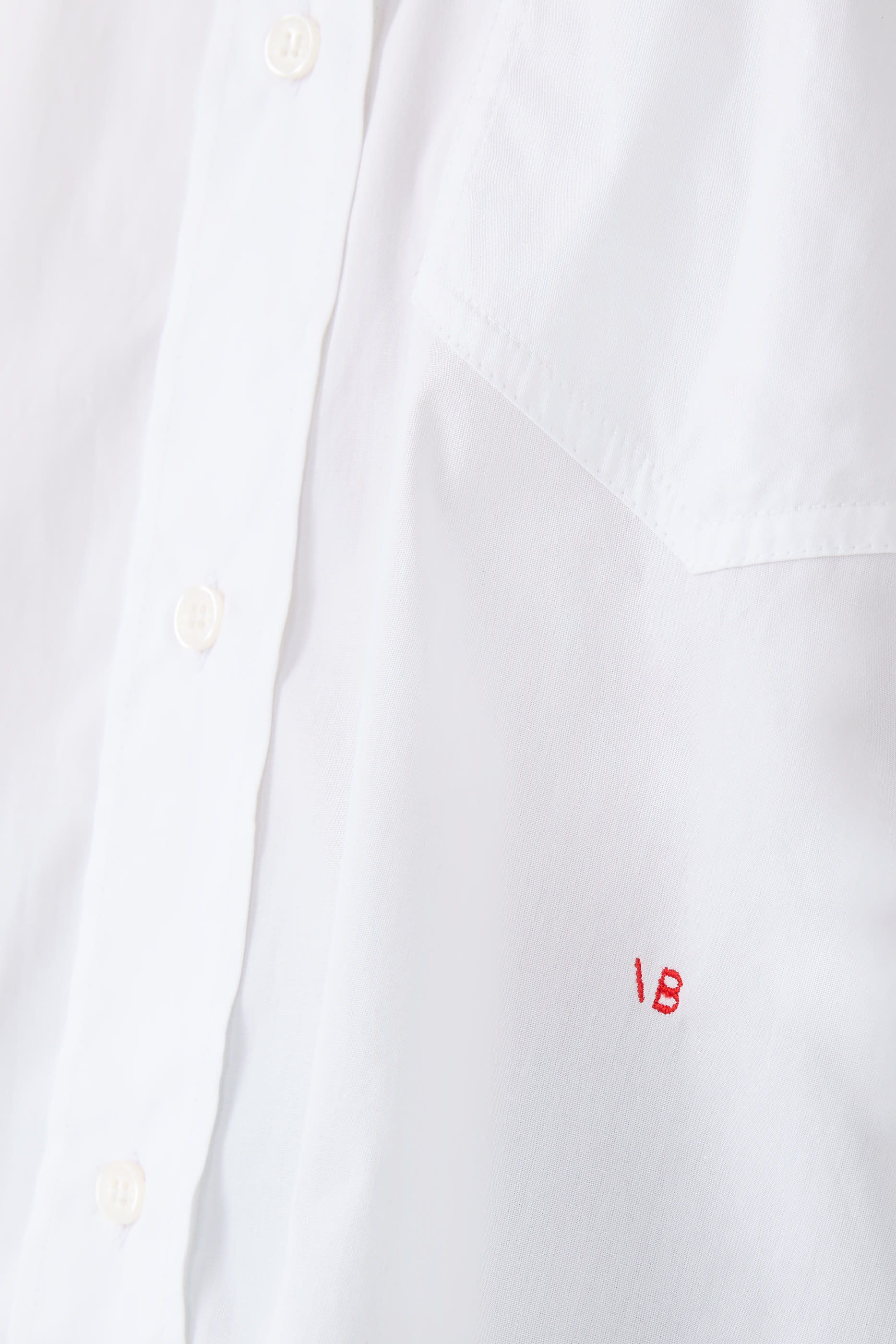 Cropped Long Sleeve Shirt