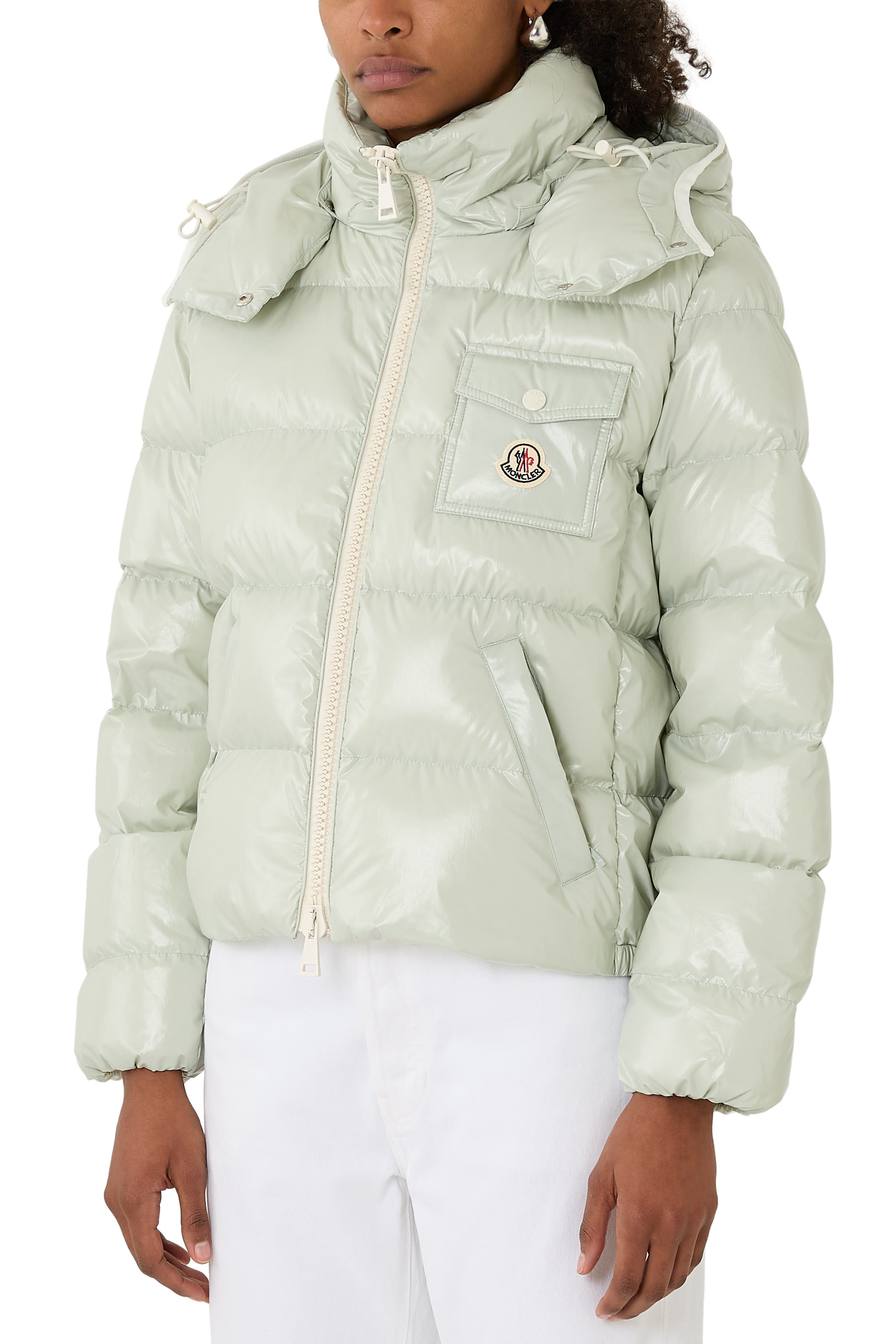 Andro Hooded Short Down Jacket