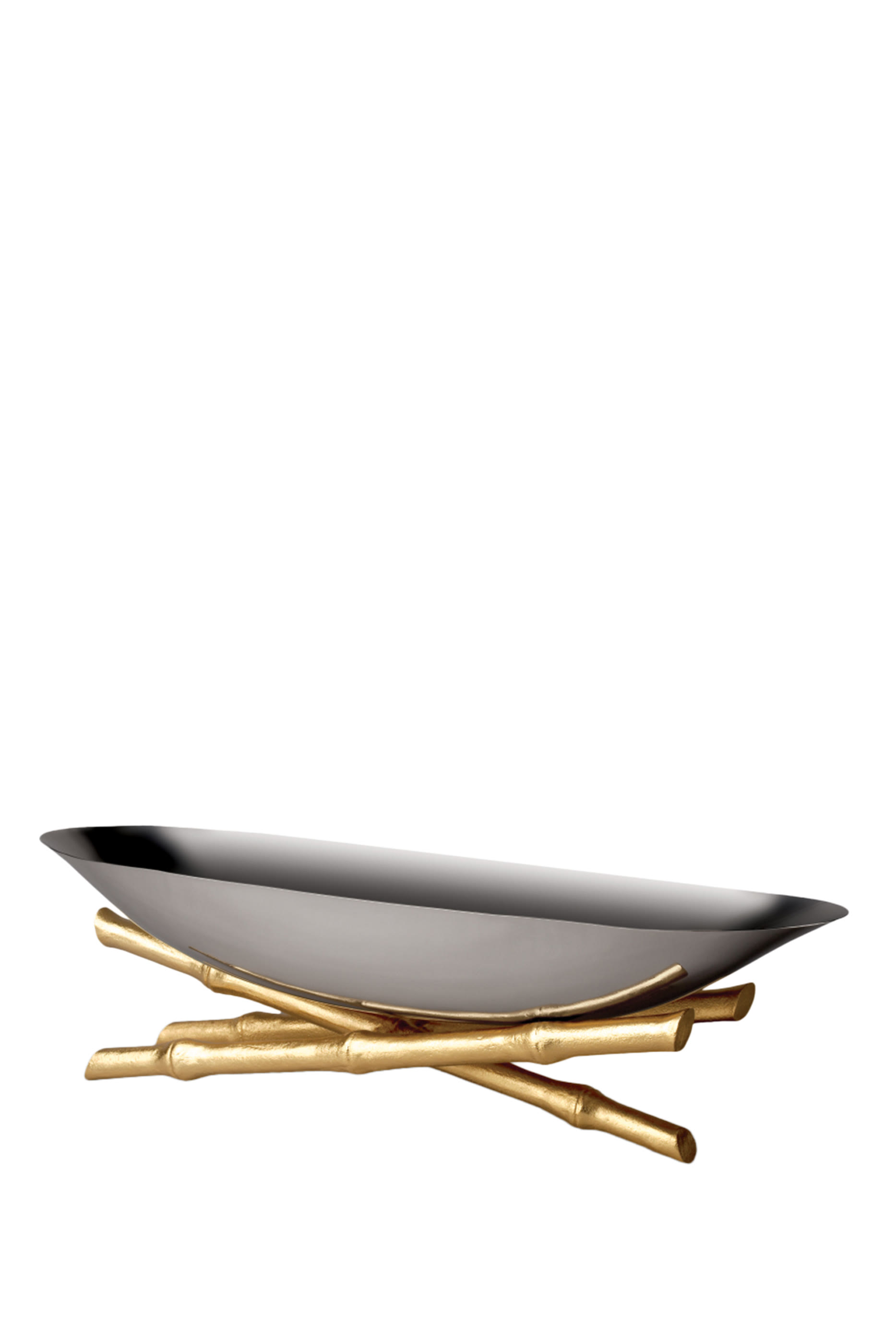 Large Bambou Serving Boat