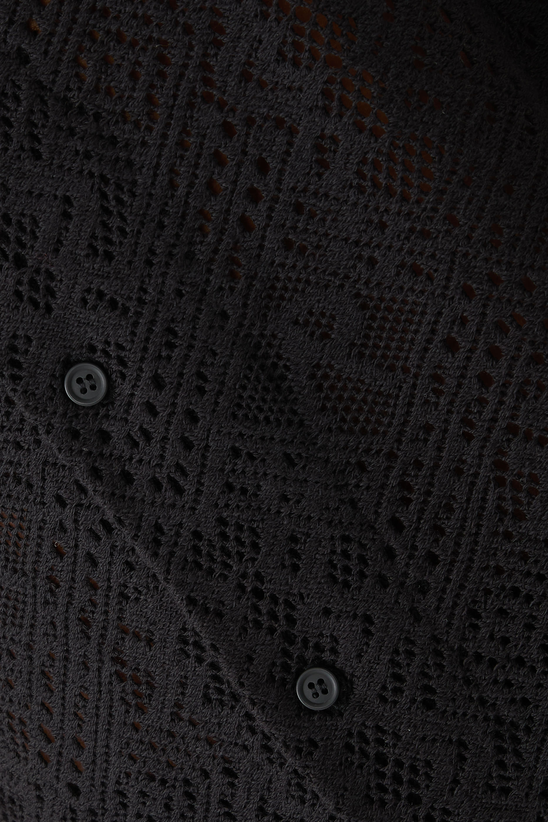 All-Over Crochet Shirt