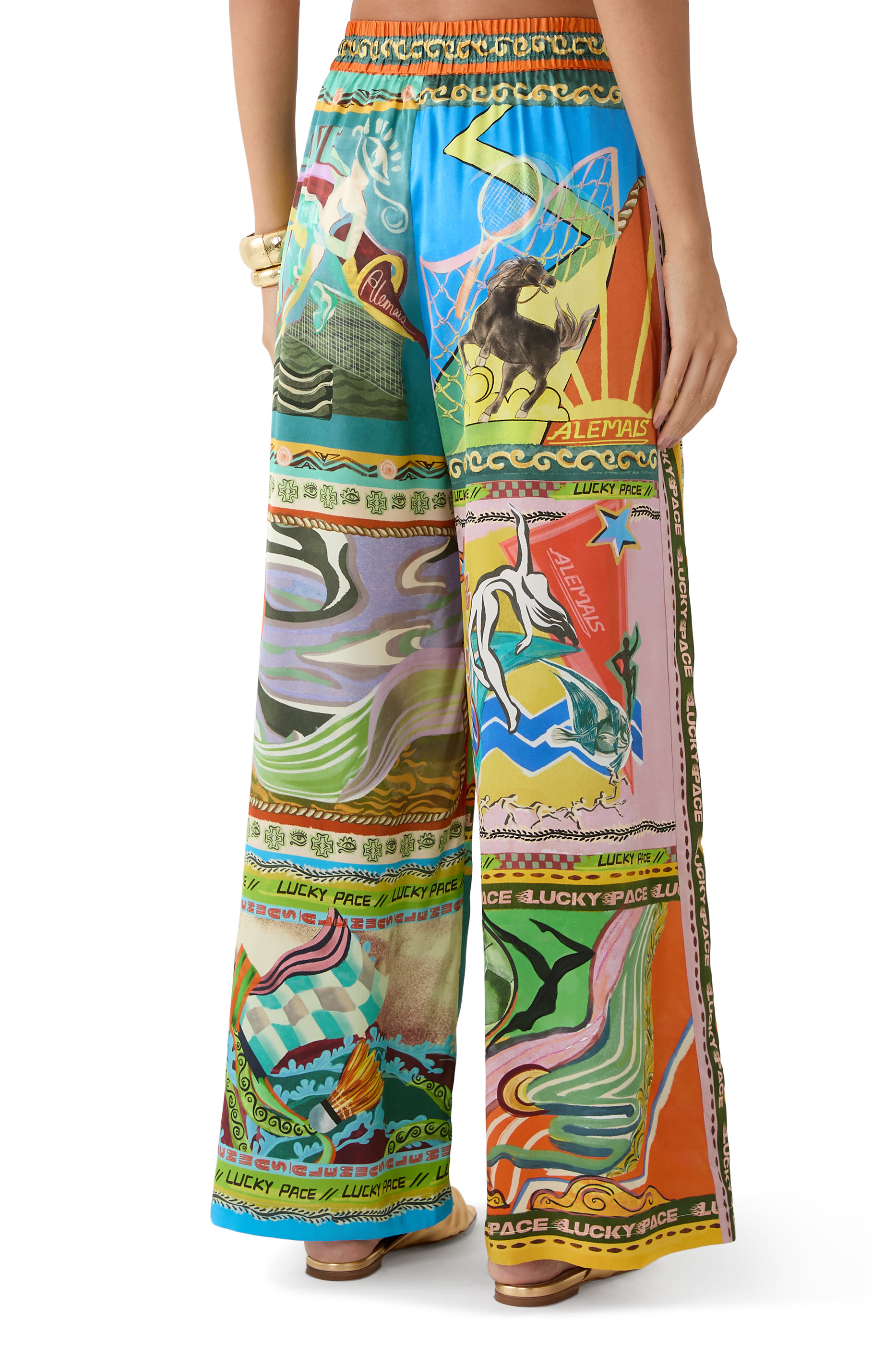 Lucky Pace Silk Pants