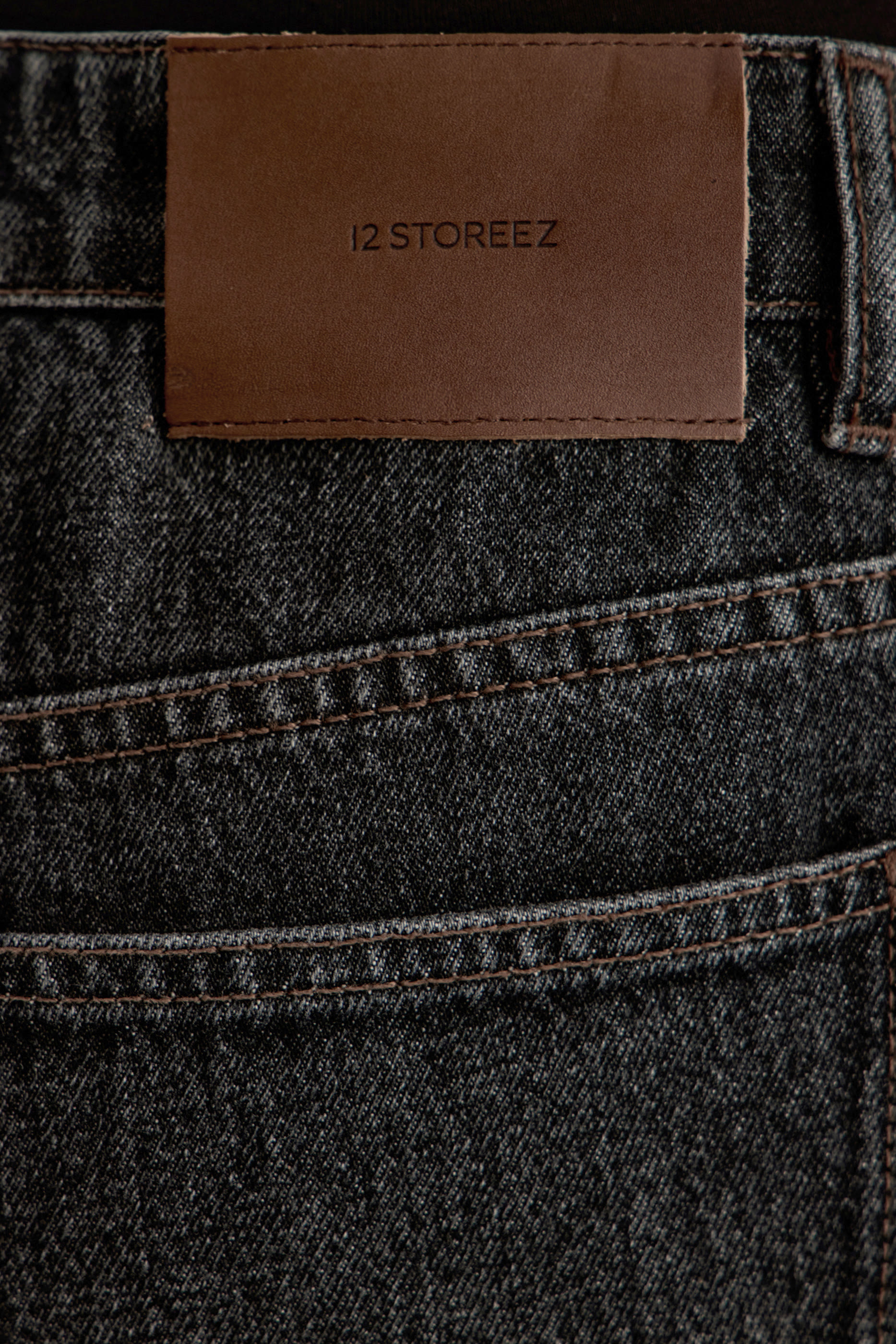 Slim-Fit Denim Shorts