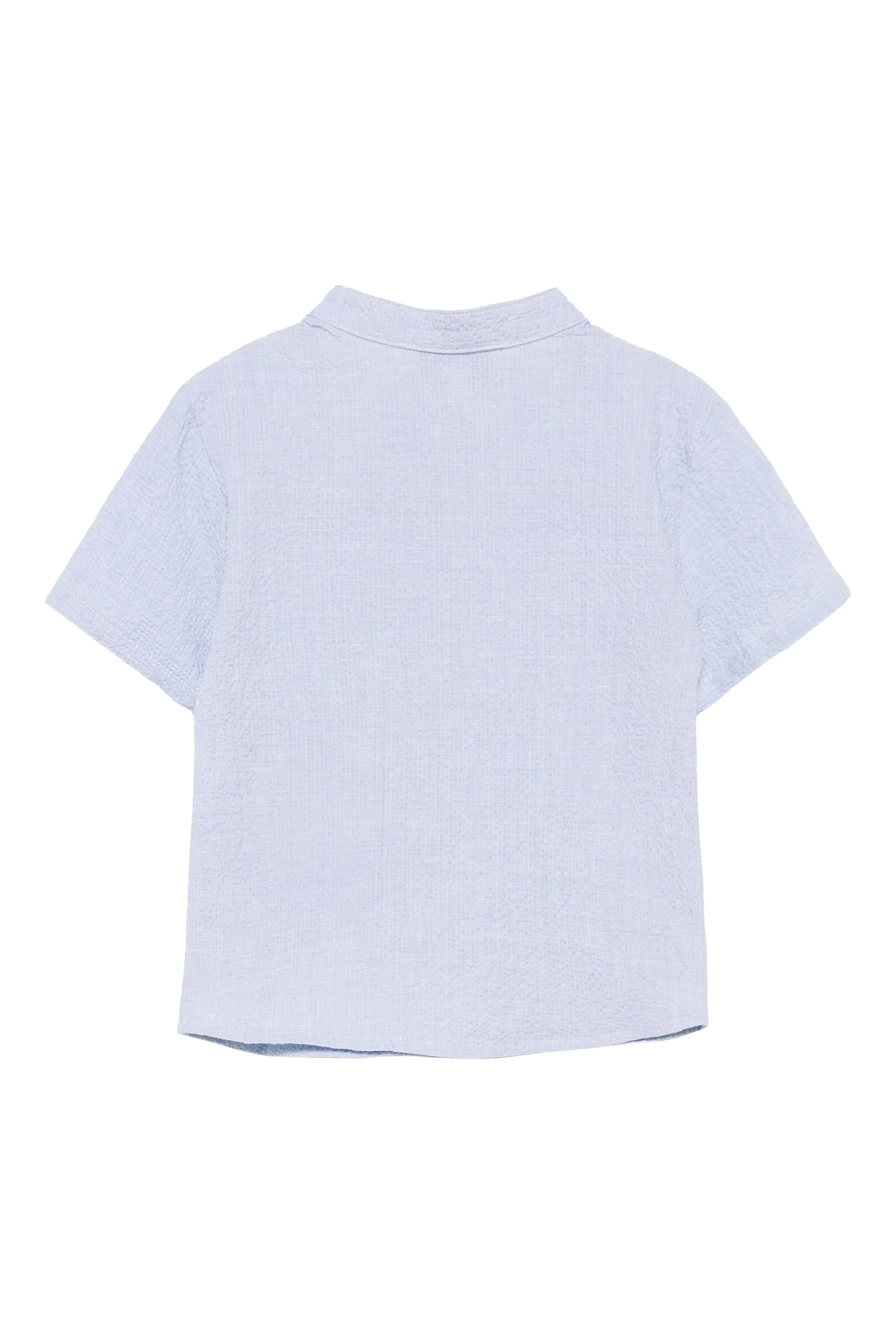 Kids  Striped Logo Shirt 