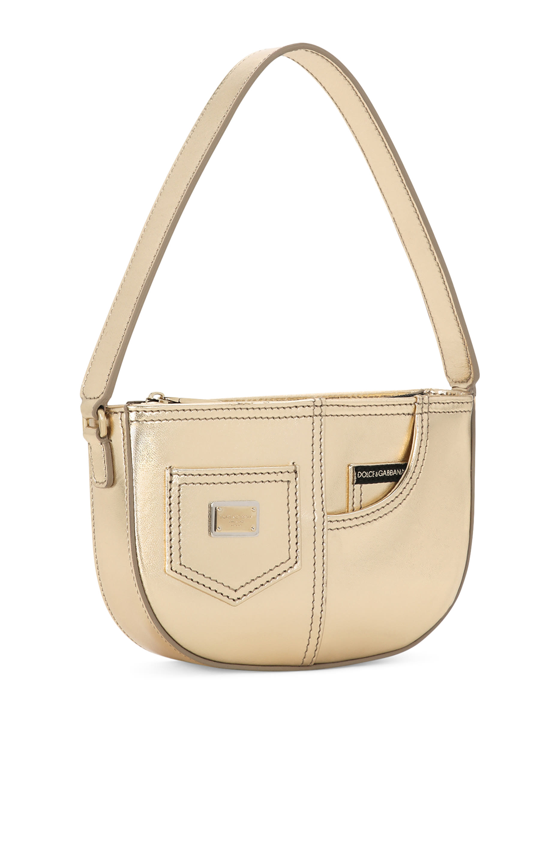 Foiled Nappa Leather DG Girlie Handbag