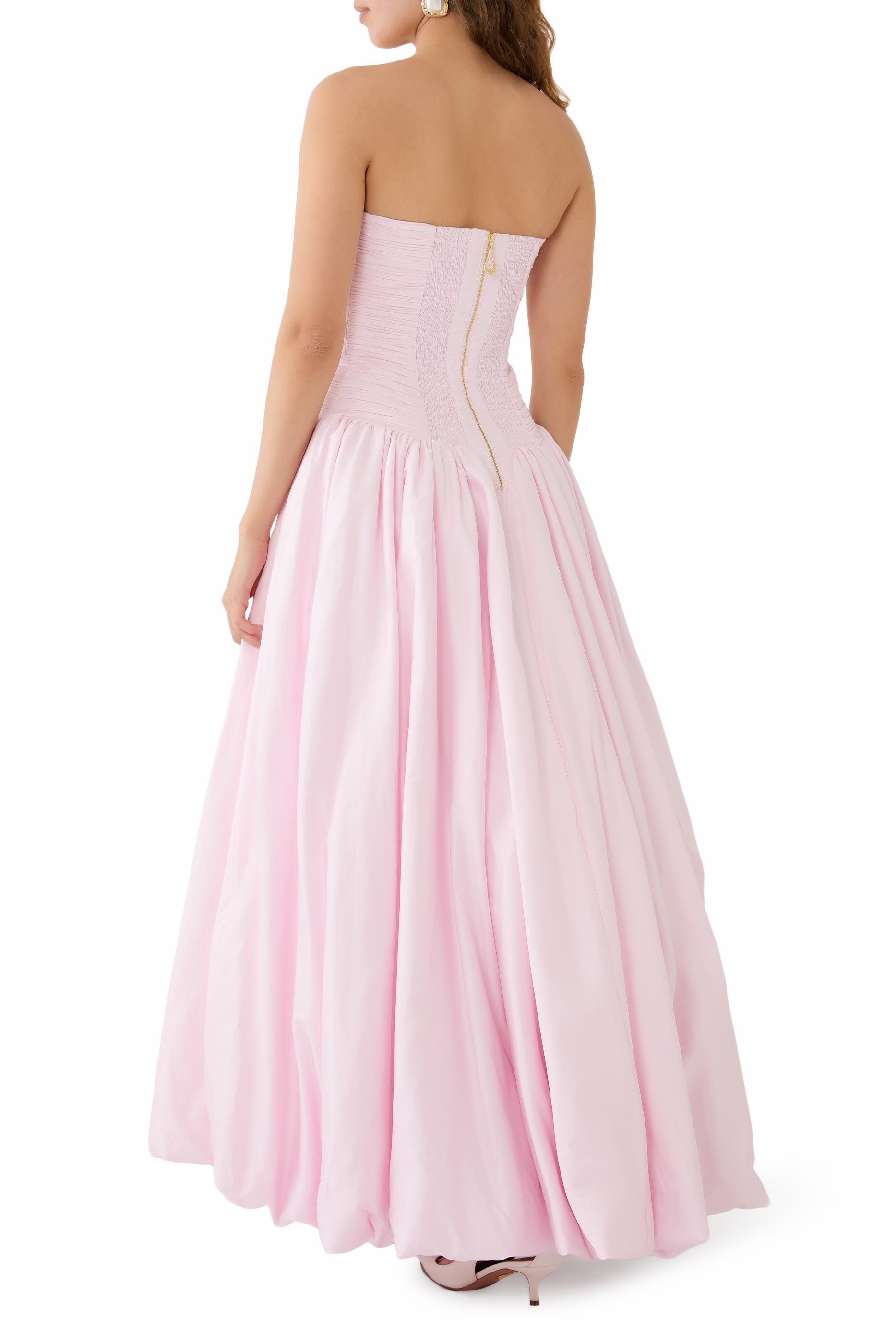 Violette Bubble Hem Maxi Dress 