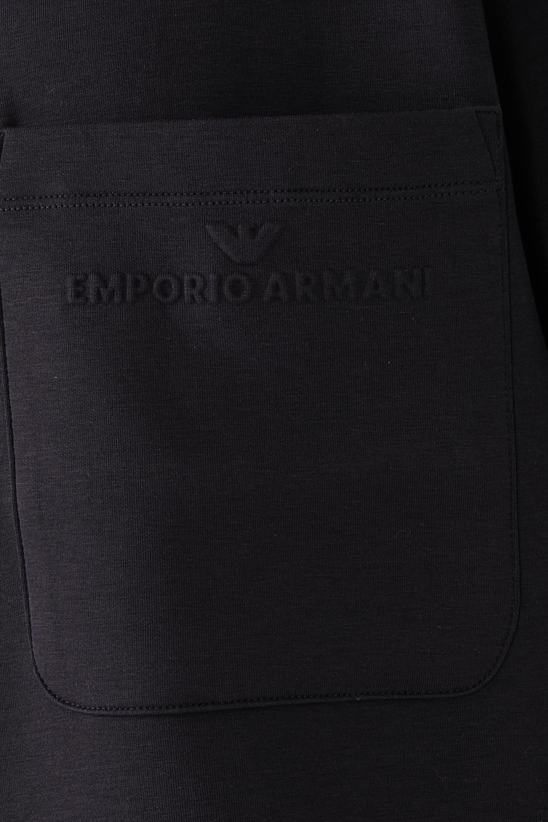 Micro EA Logo Hoodie