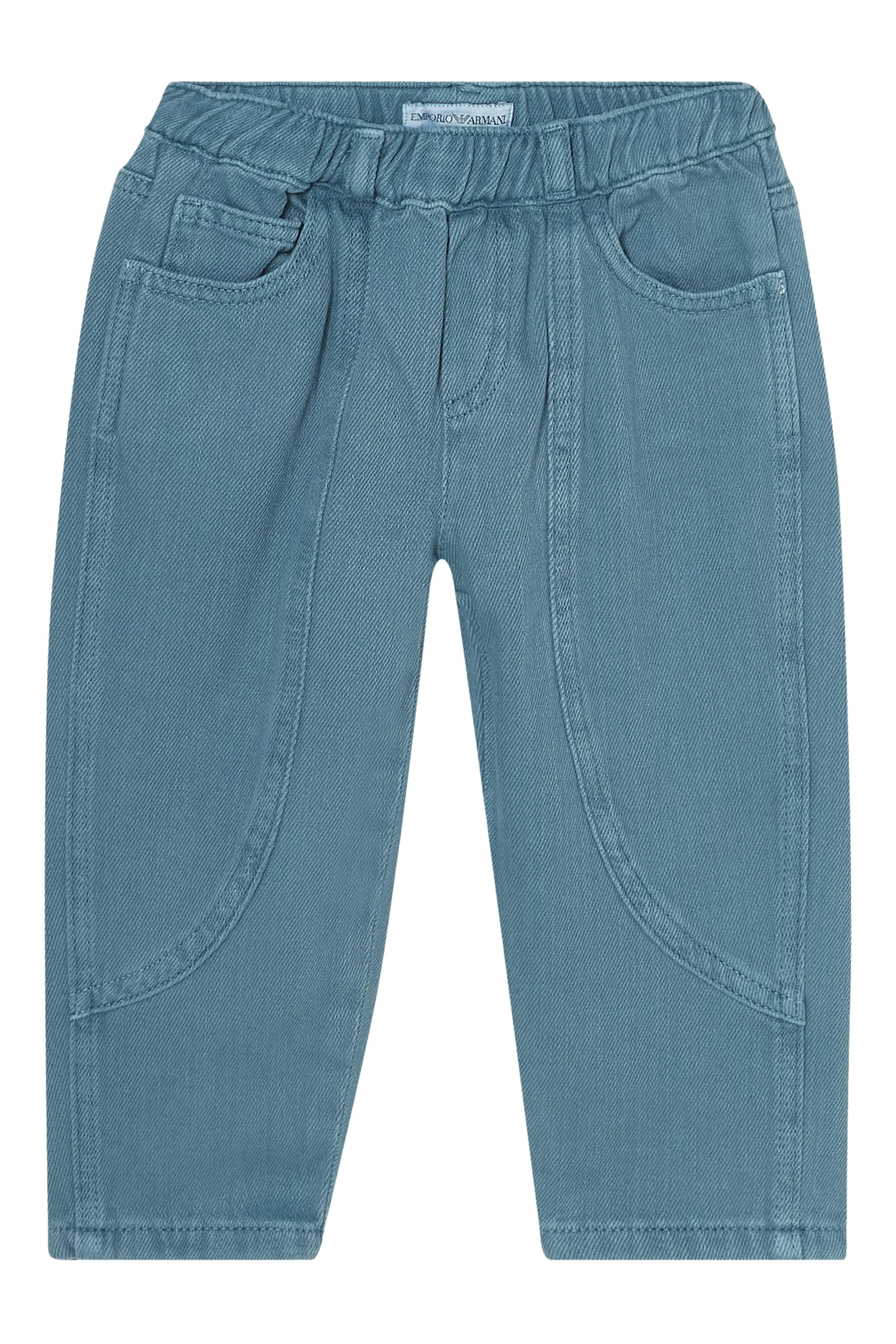 Kids  5 Pockets Denim Trousers