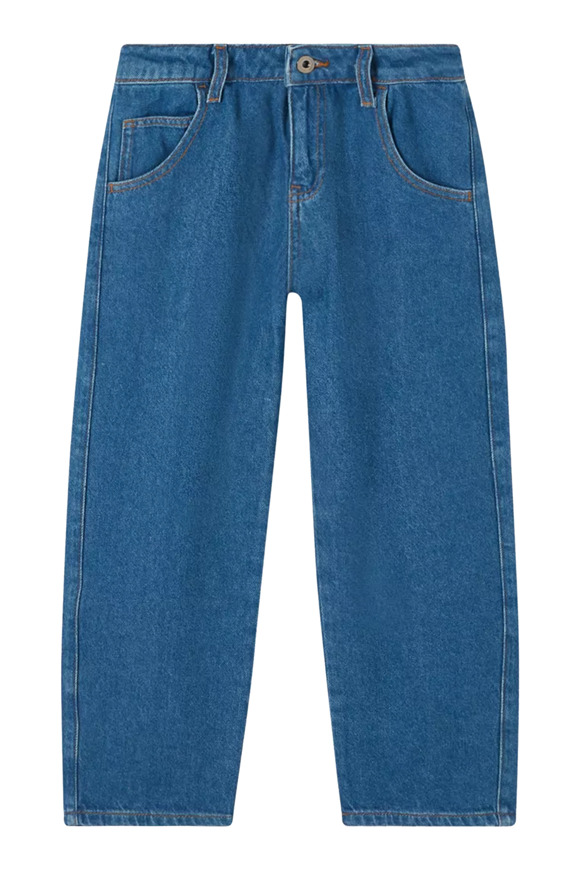 Kids 5 Pockets Denim Jeans 