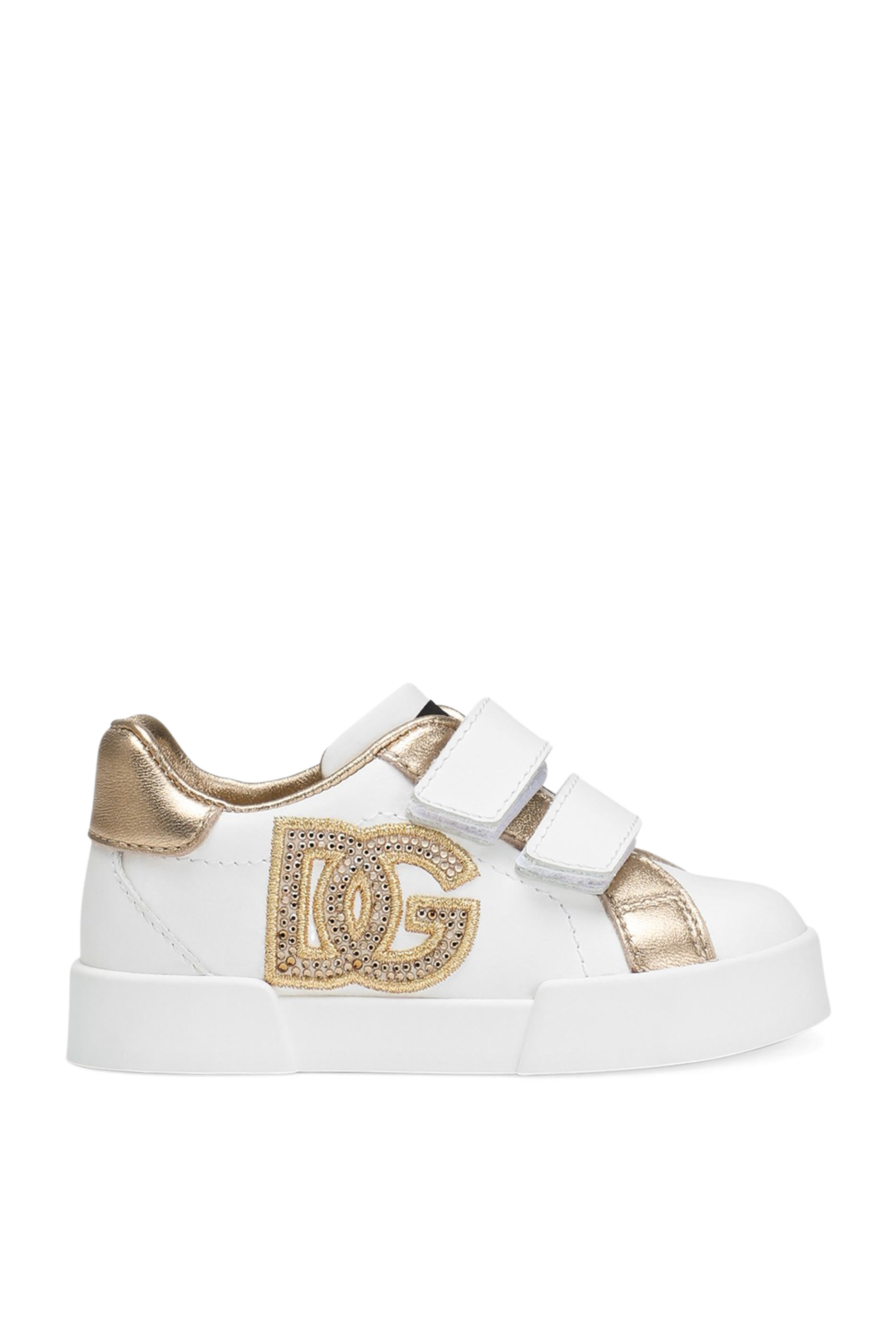 Kids Portofino Calfskin Sneakers 
