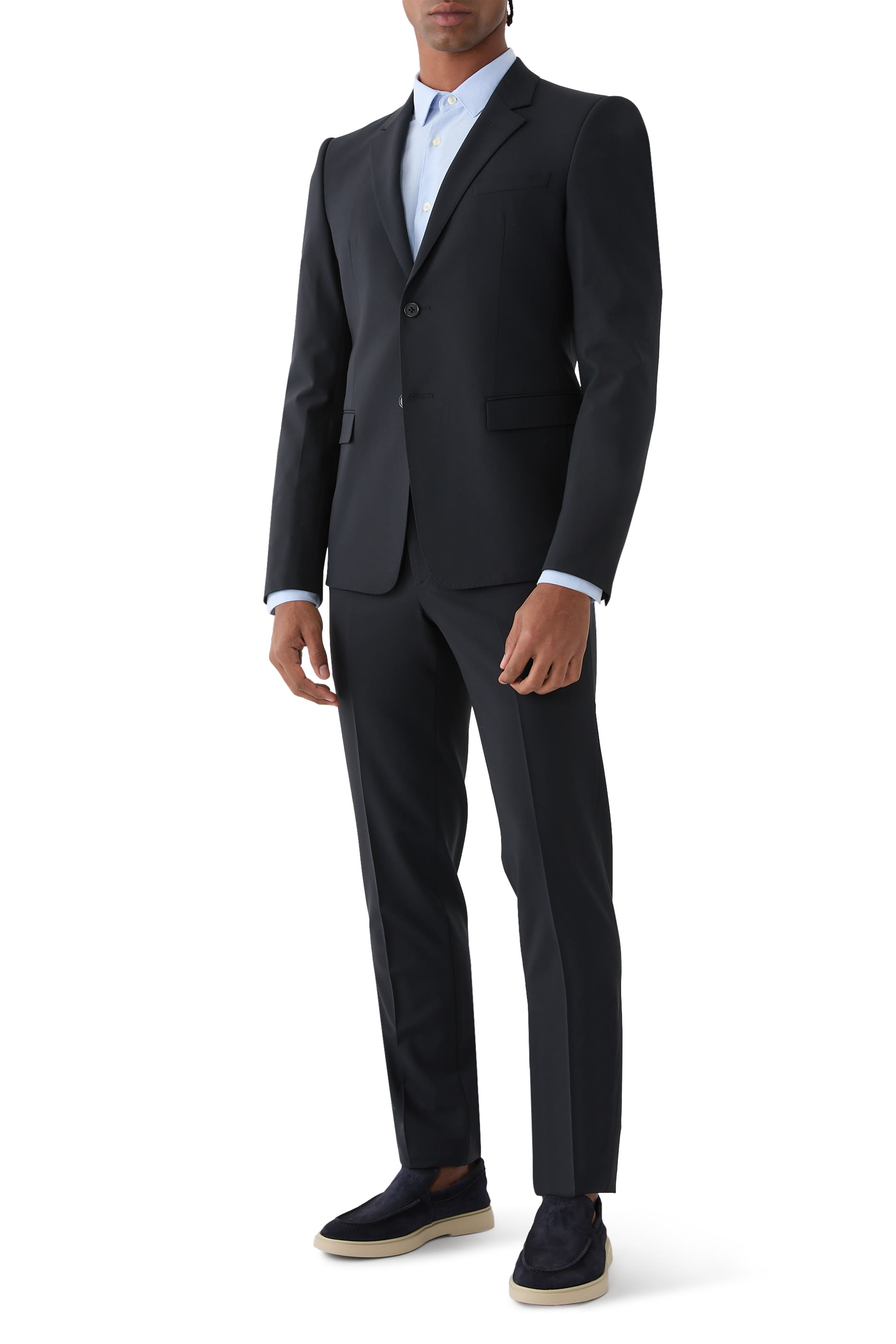 Single-Breasted Suit in Virgin-Wool