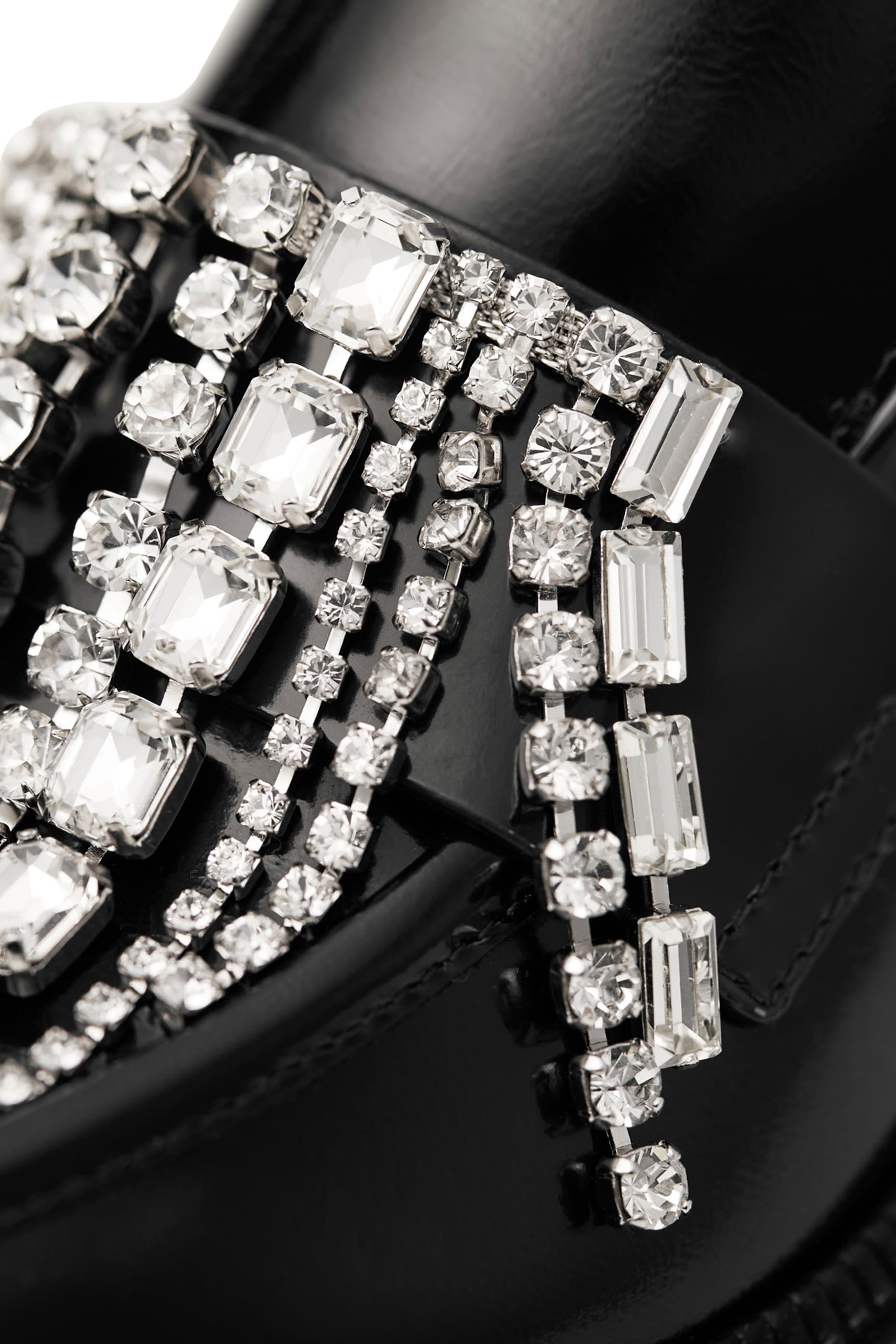 Tylor 60 Calf Loafers with Crystal Chandelier