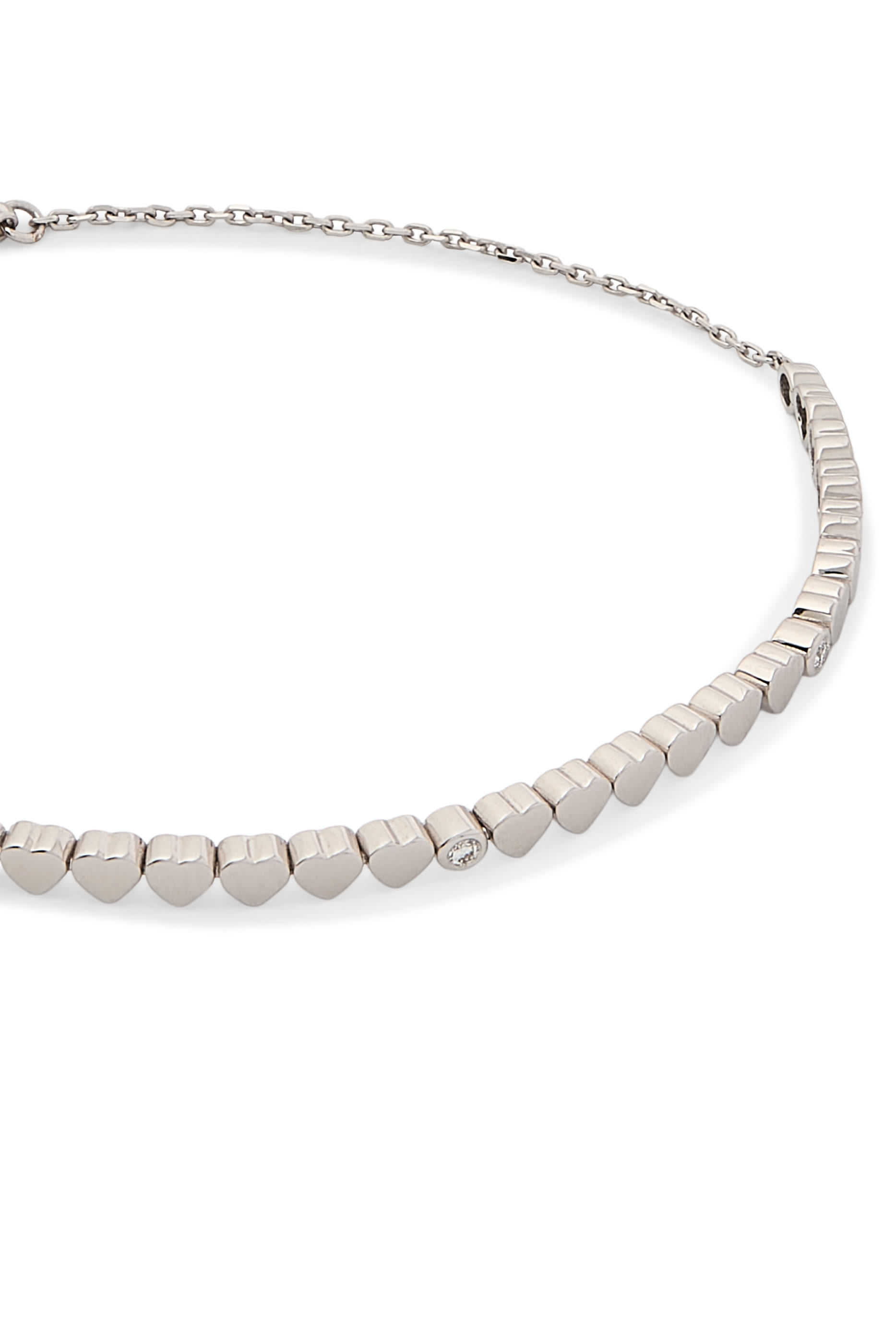 Lit Bracelet, 18k White Gold & Diamonds