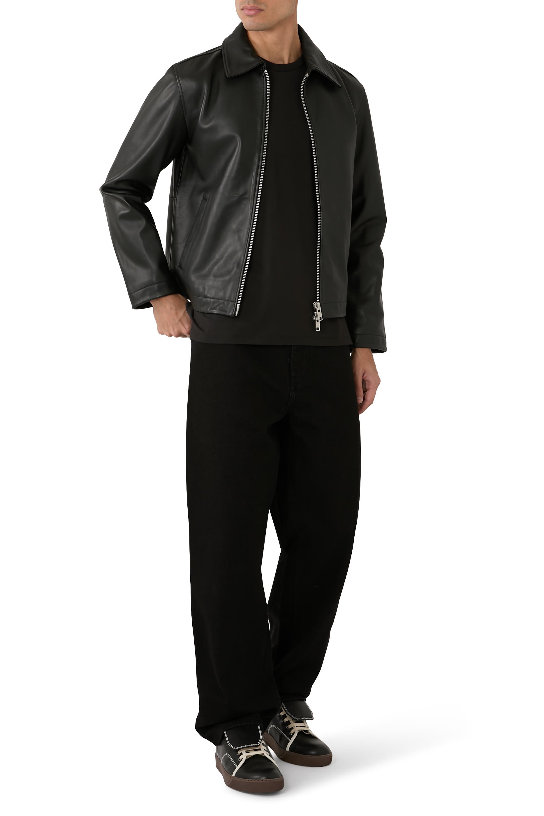 Short Leather Jacket