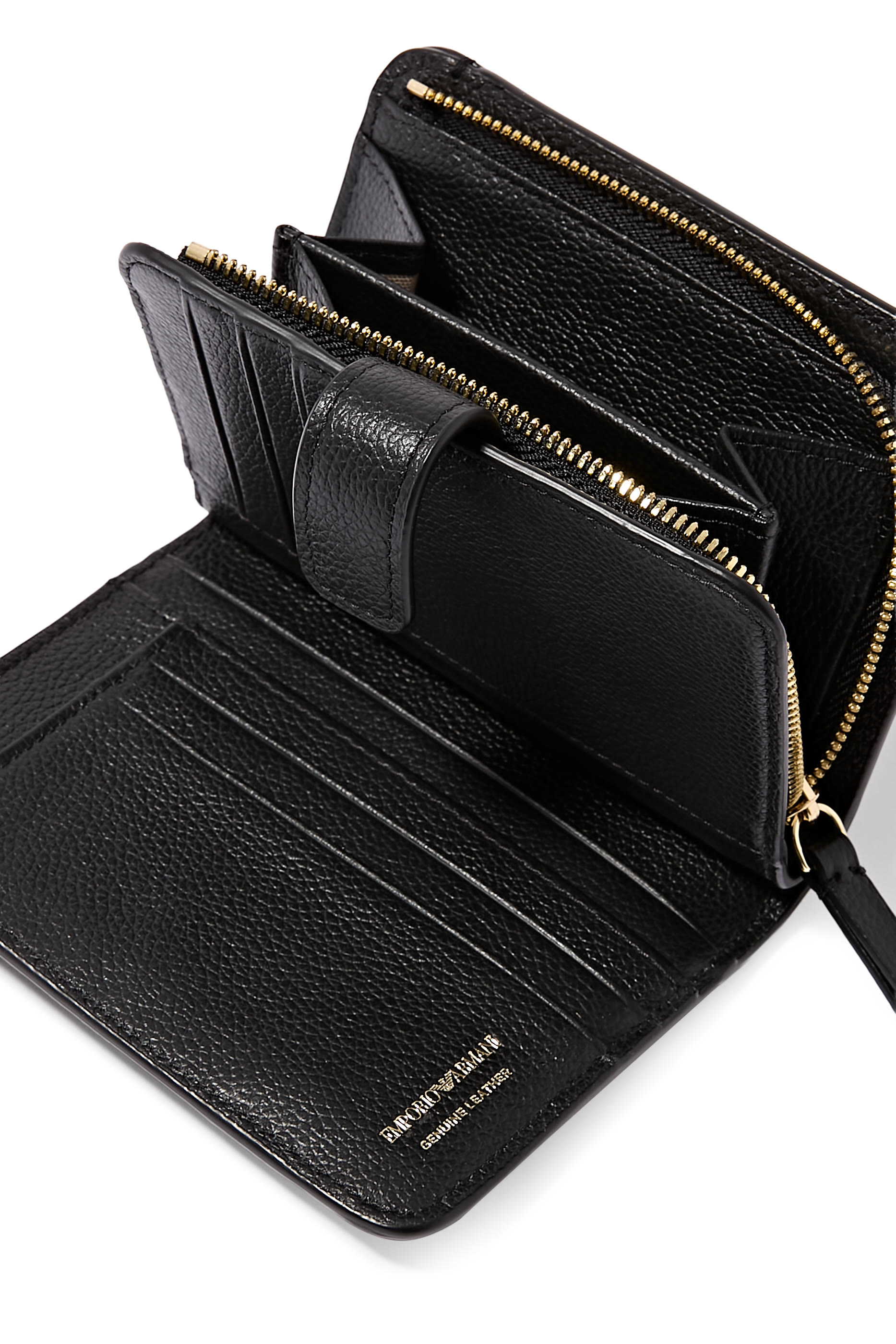 Logo Tumbled Leather Mini Bag