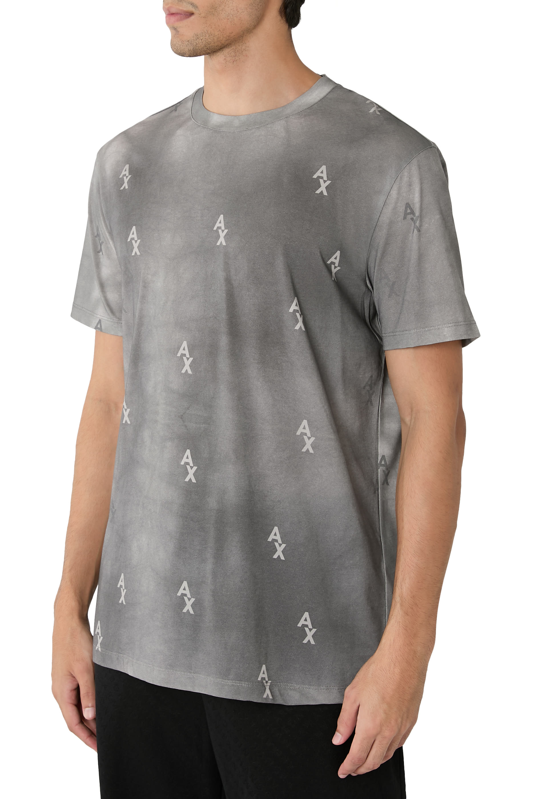 Logo Shaded Print T-Shirt