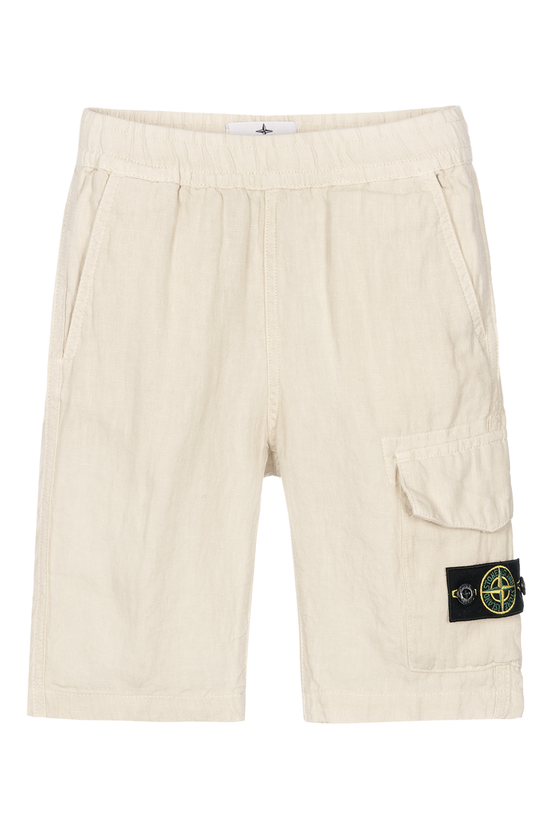 Compass-Badge Cargo Shorts