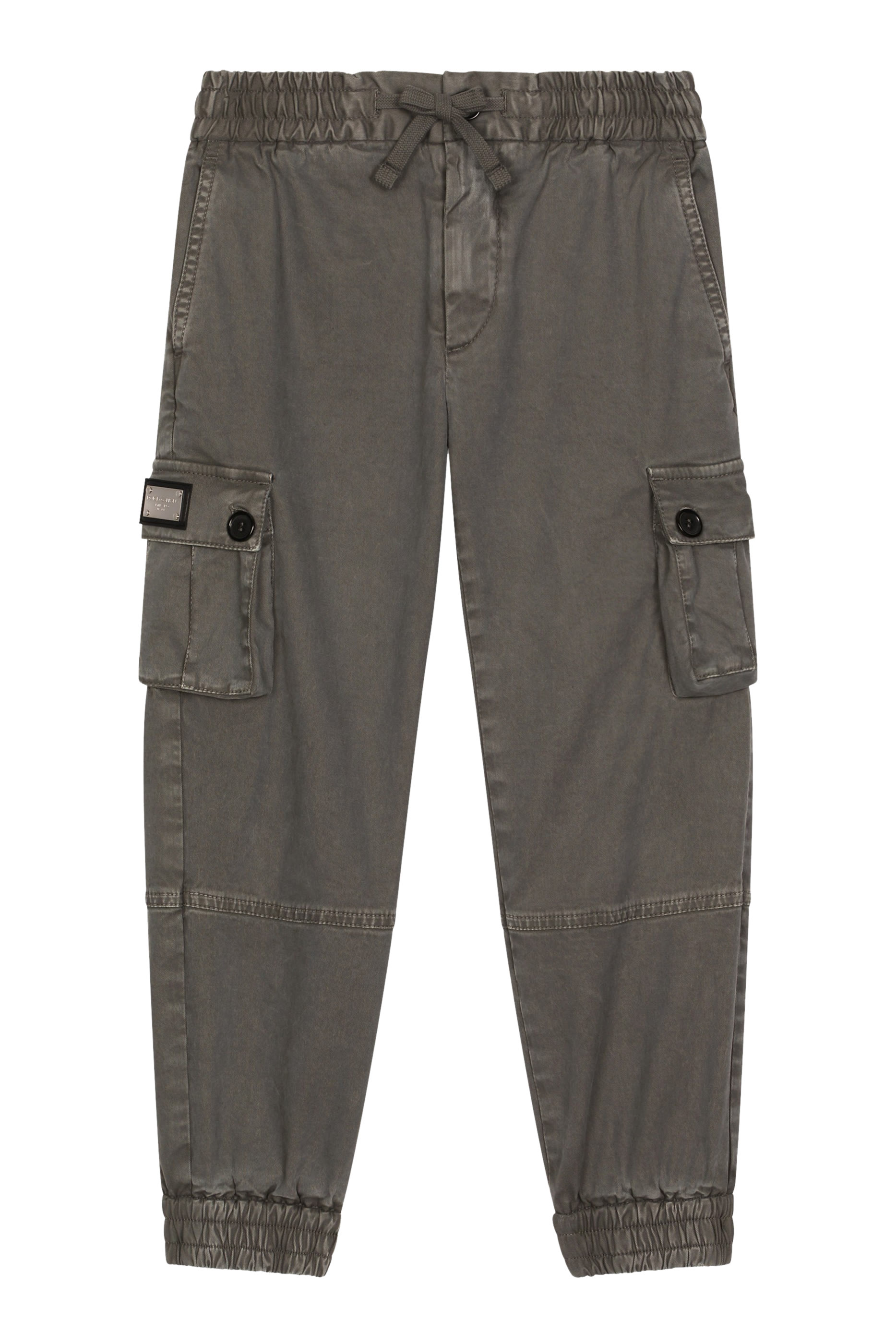 Kids Gabardine Cargo Pants