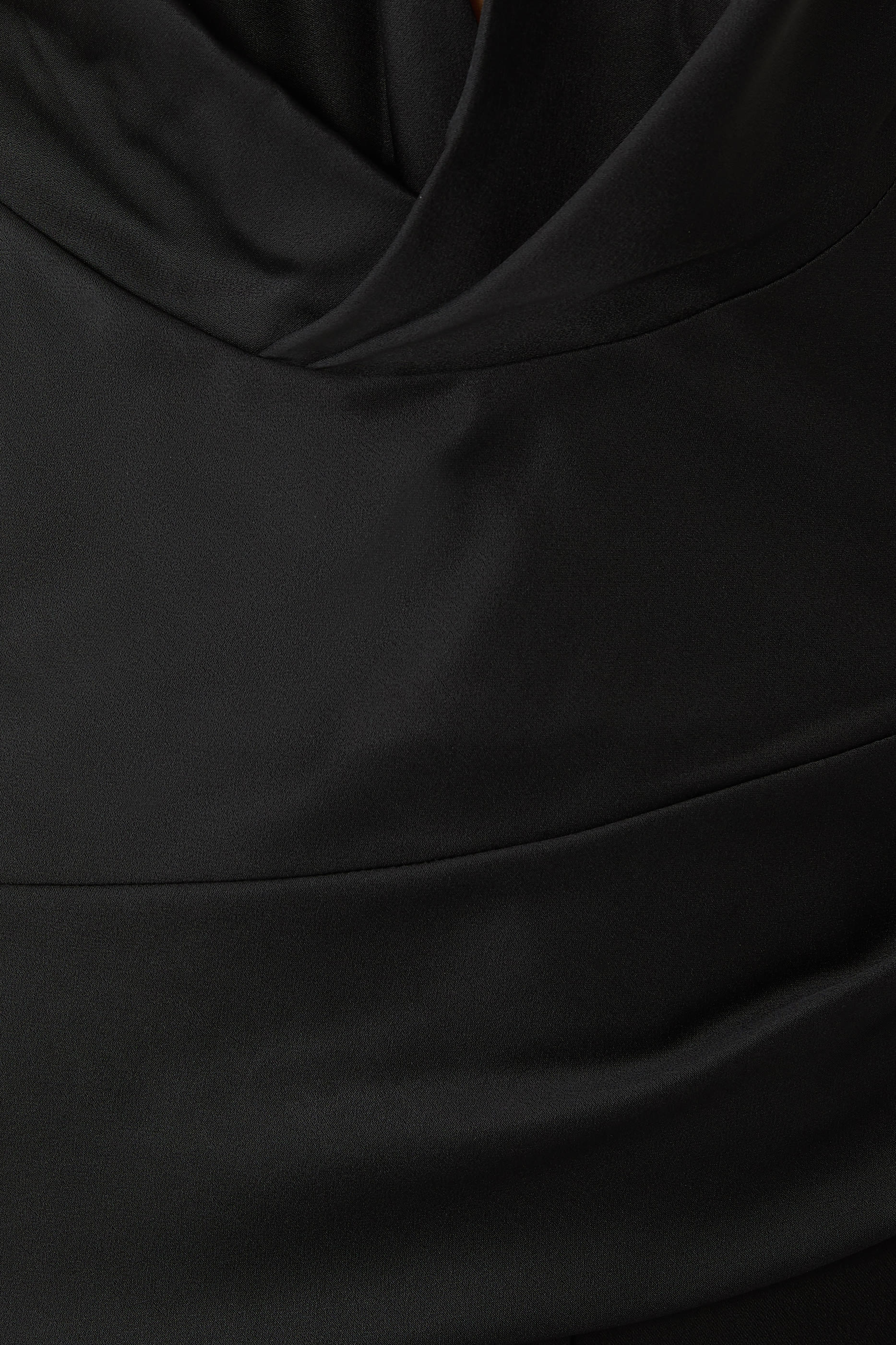 Halia Draped Satin Romper