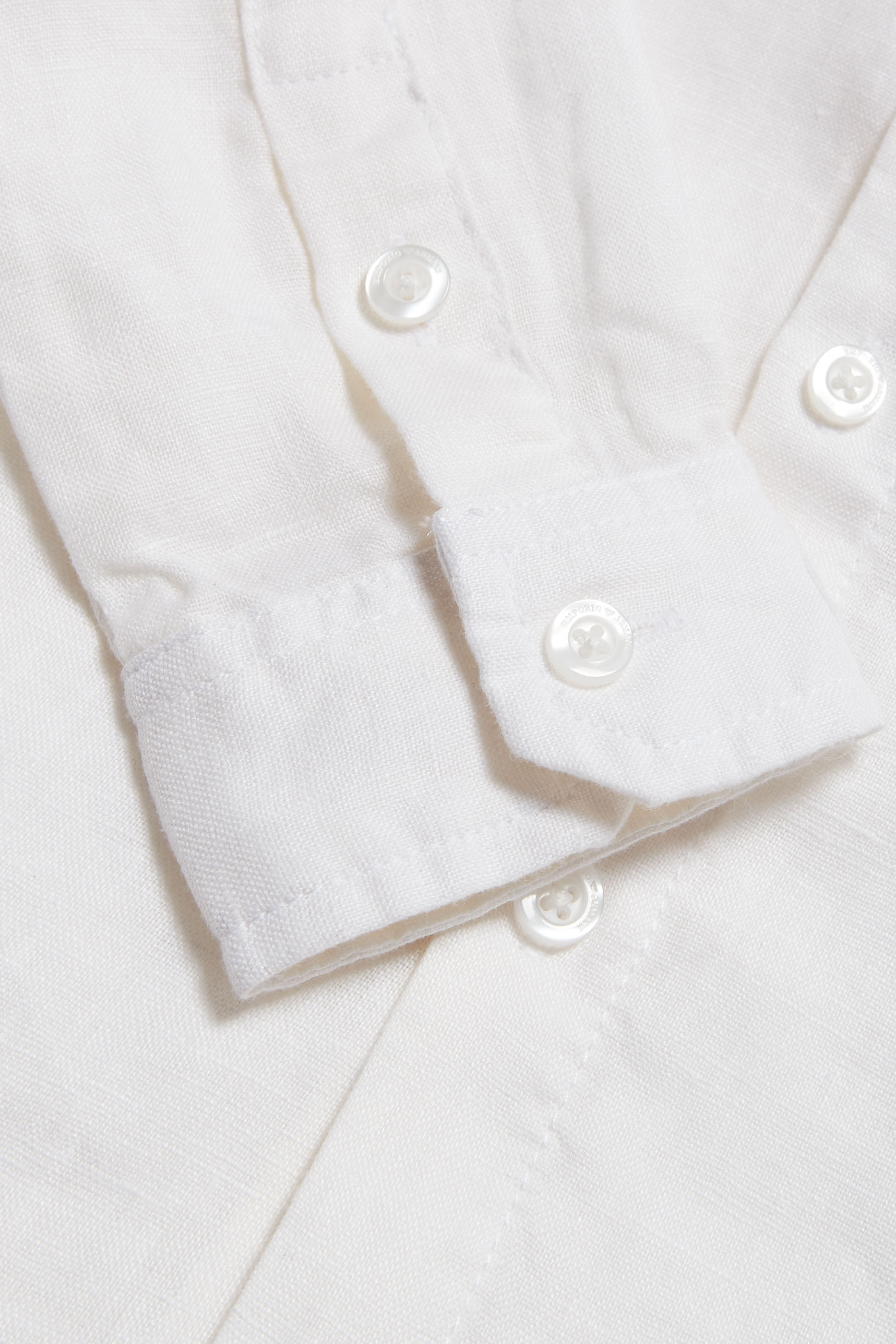 Kids Embroidered Eagle Linen Shirt