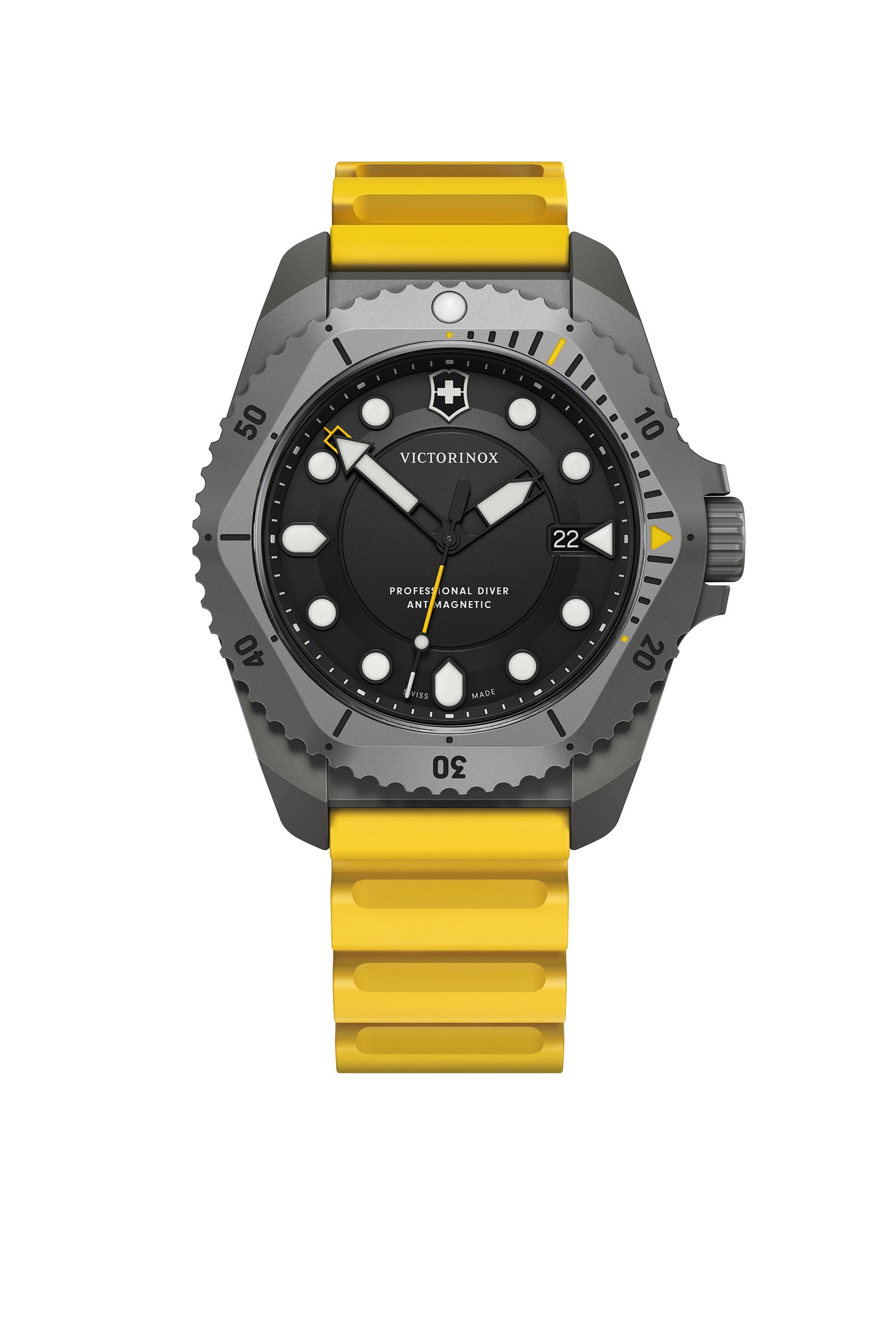 Dive Pro Quartz Watch, Rubber & Titanium