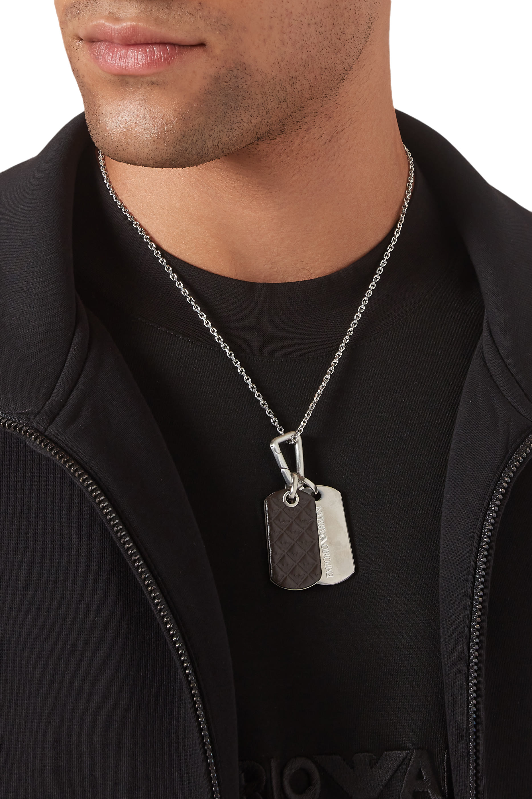 Stainless Steel Dog Tag Necklace 