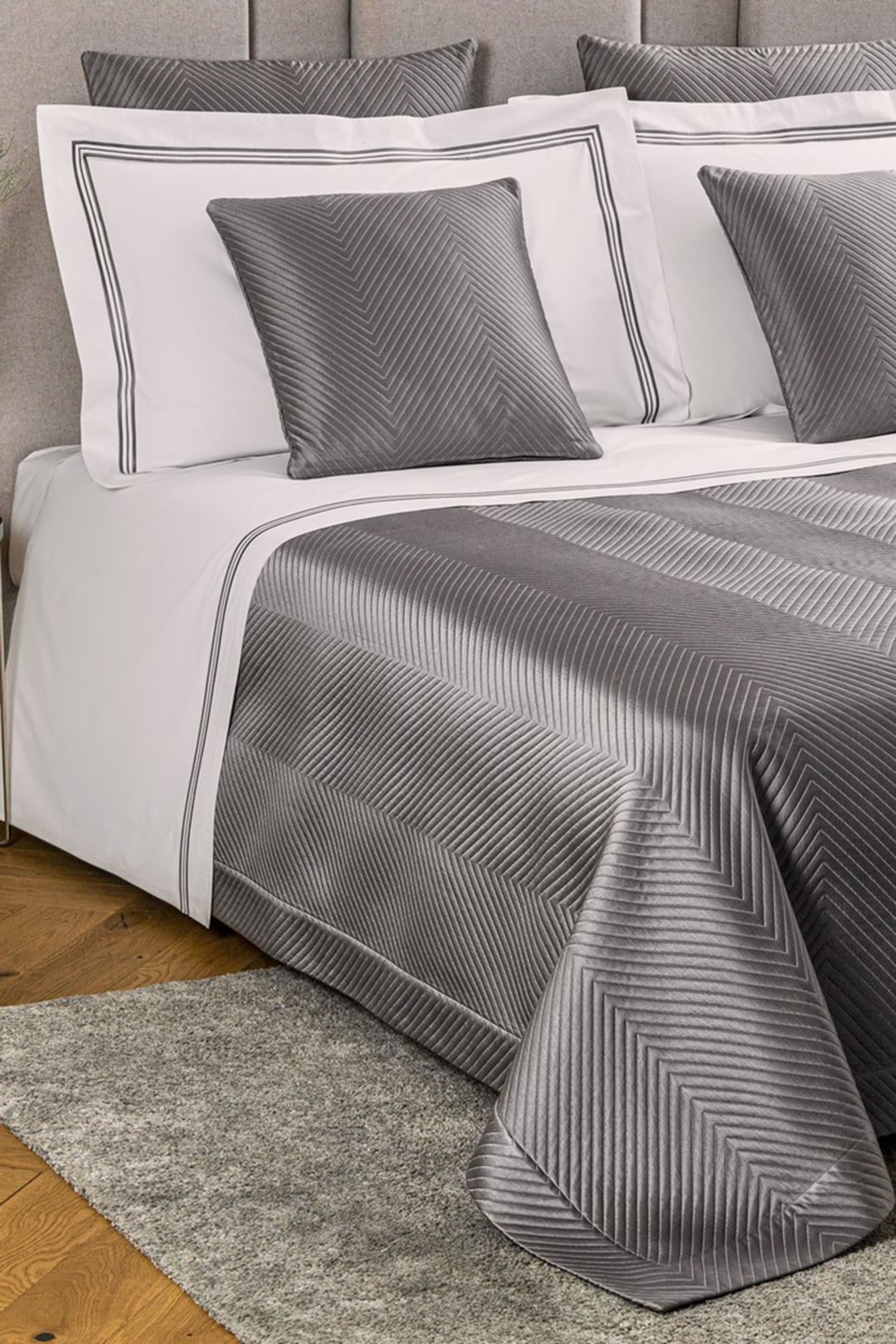 Luxury Herringbone Bedspread