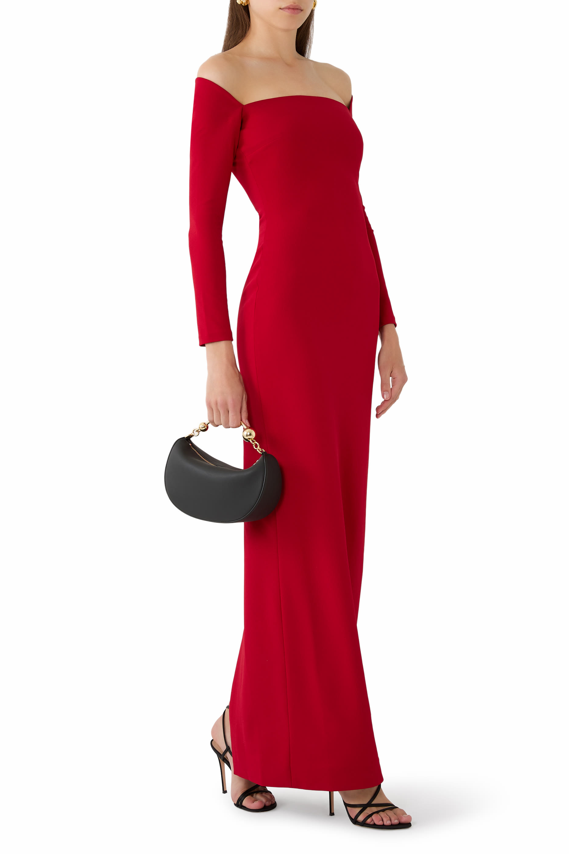 Lolita Cr&ecirc;pe Maxi Dress