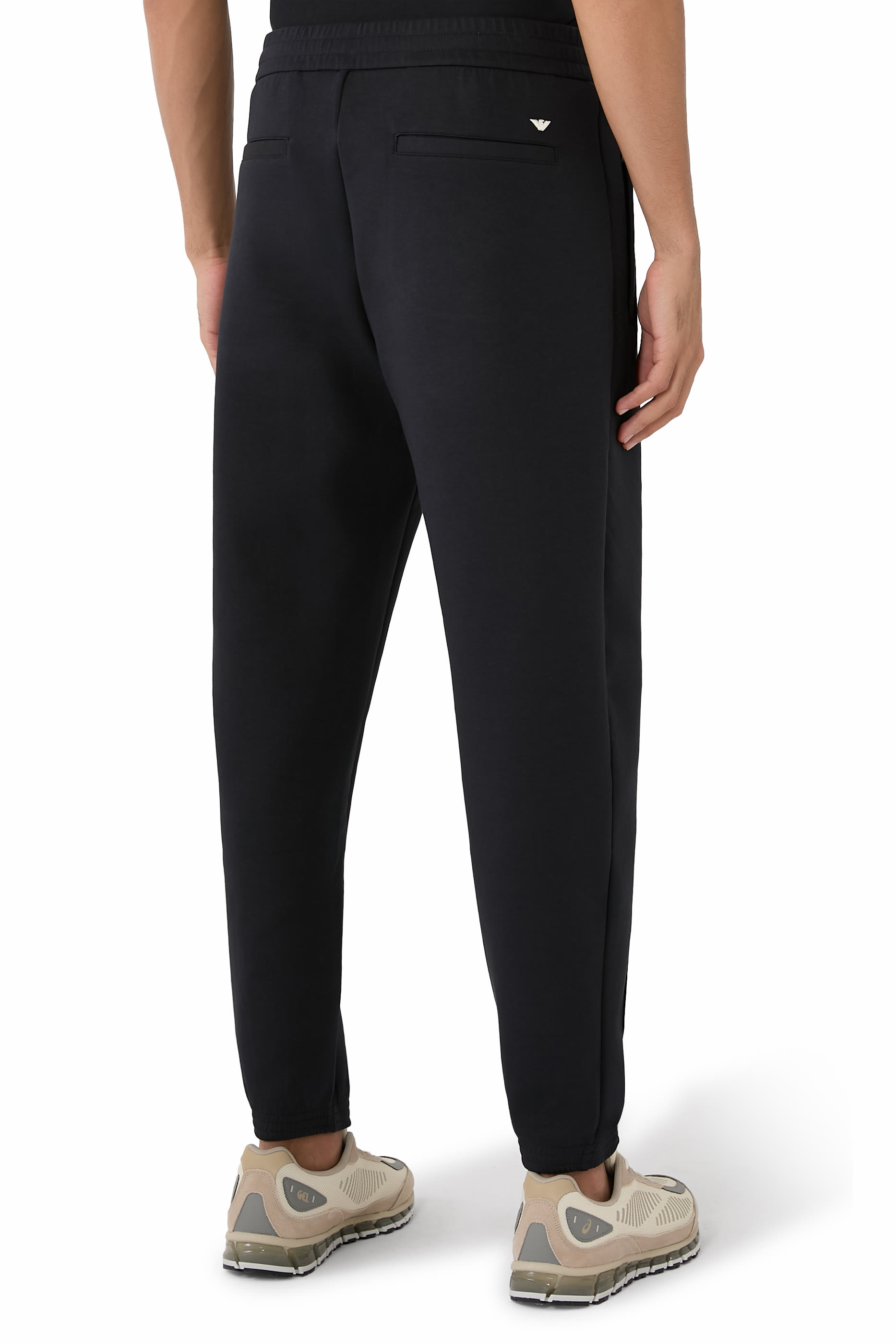 Travel Essentials Virgin-Wool Flannel Joggers