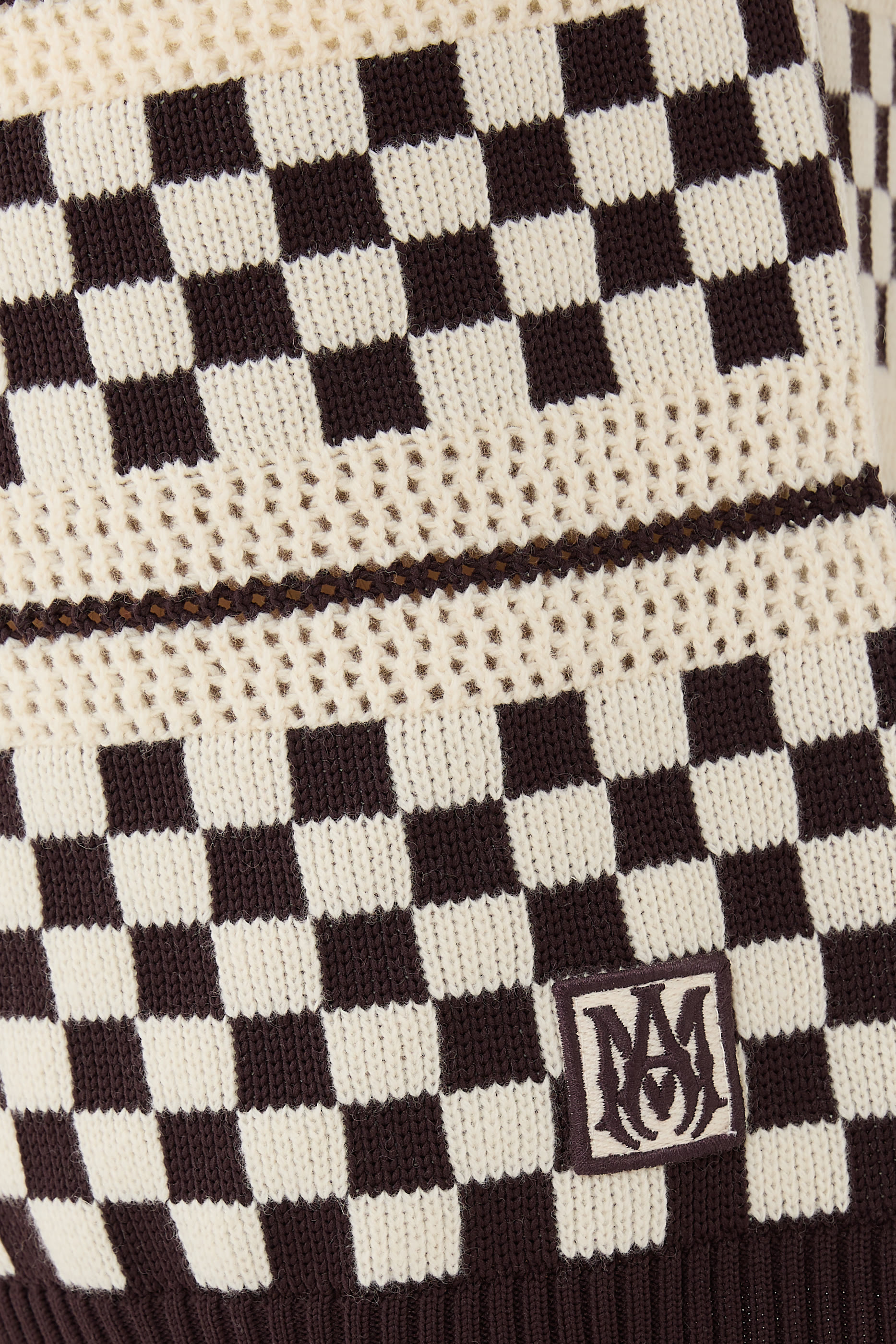 Checkered Mesh Shorts