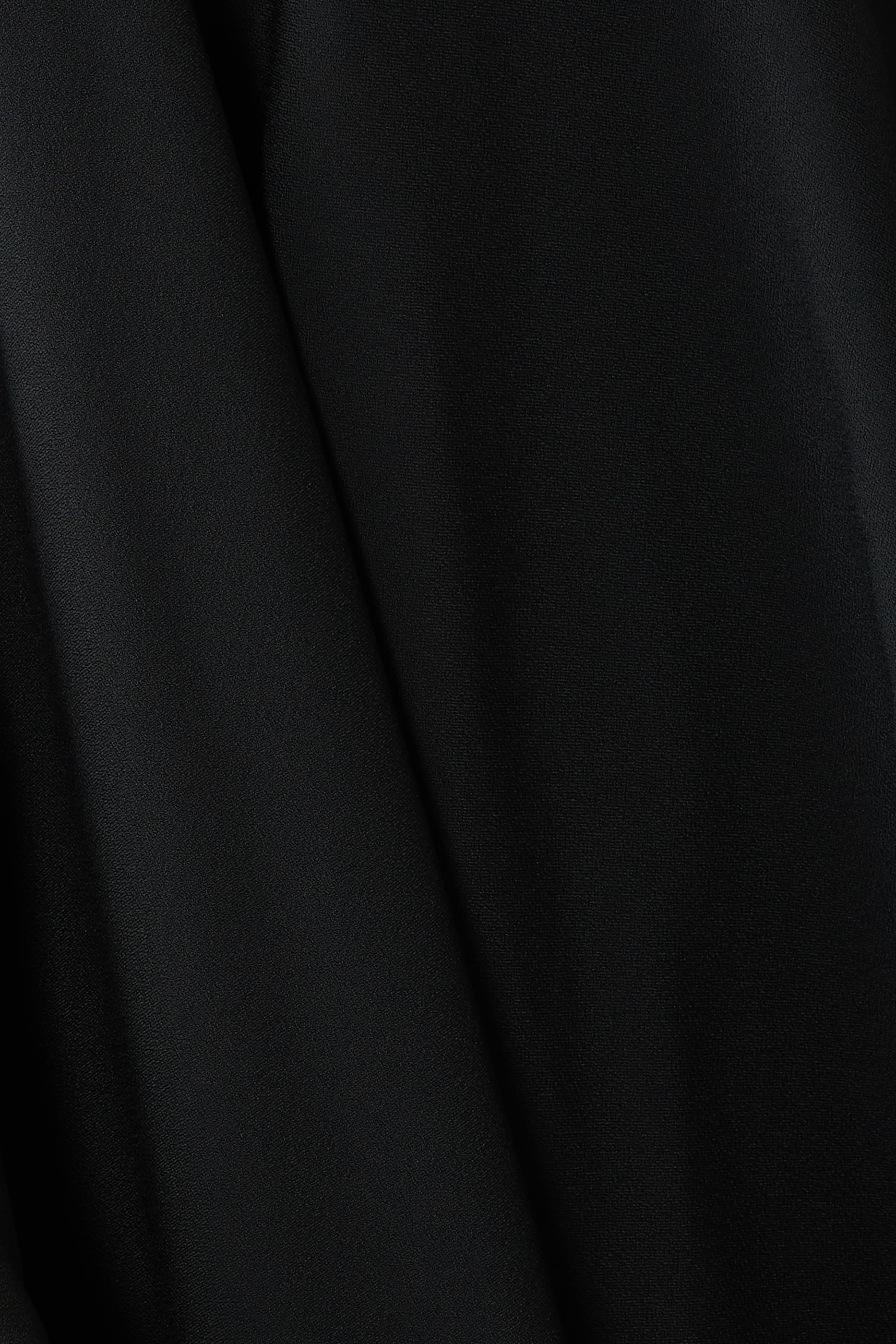 Aga Tie-Detailed Draped Gown