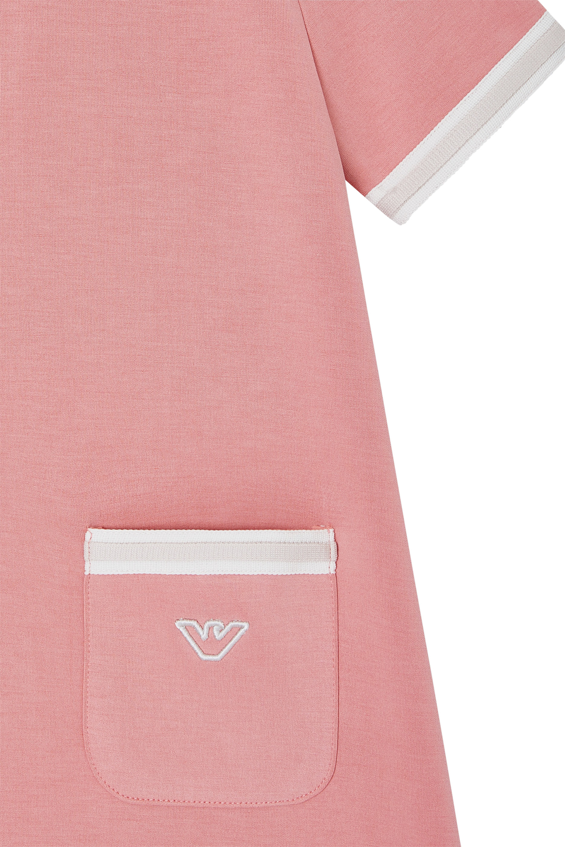 Kids Logo Flared Cupro Dress