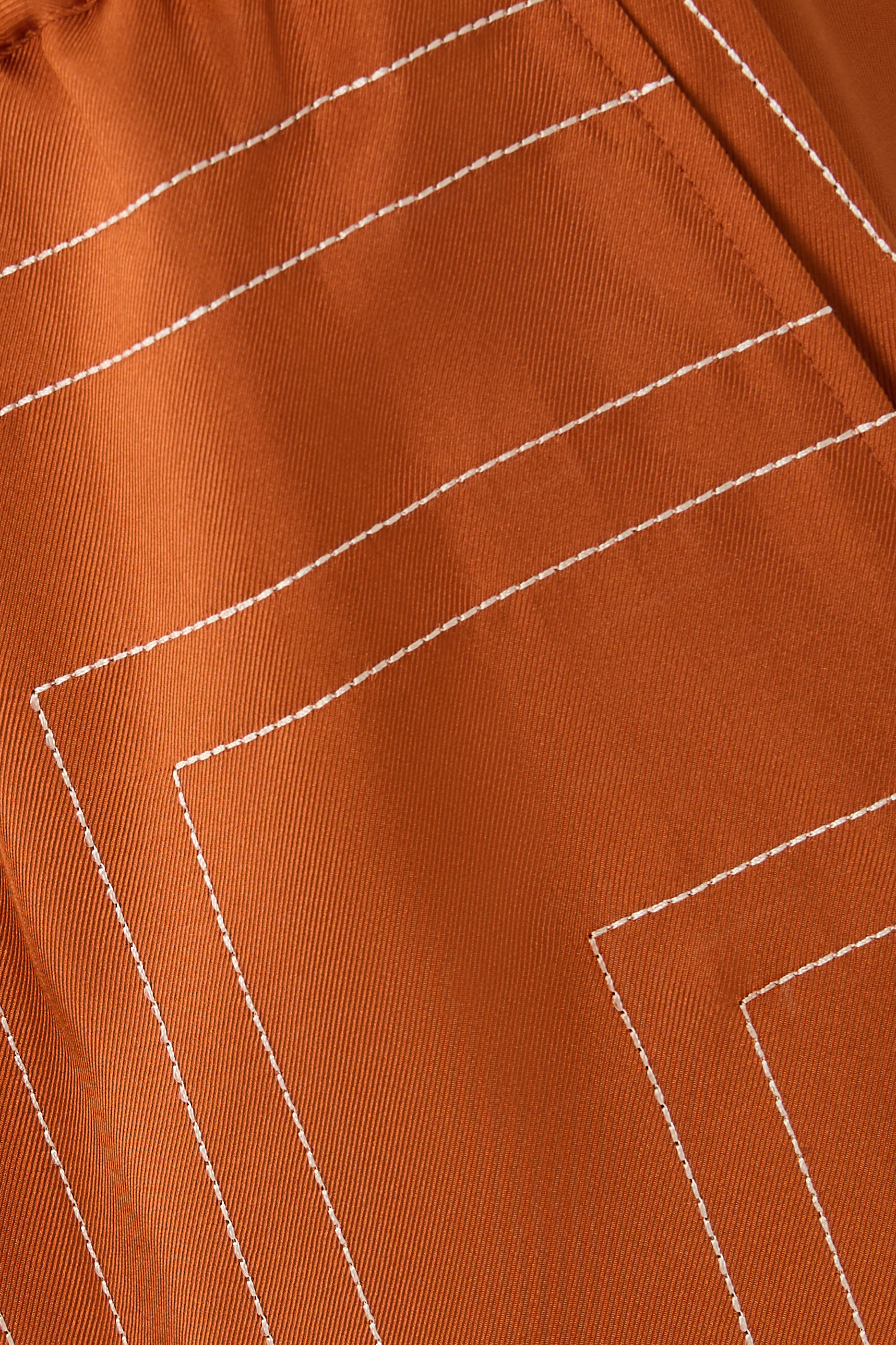 Monogram Silk Pajama Shorts