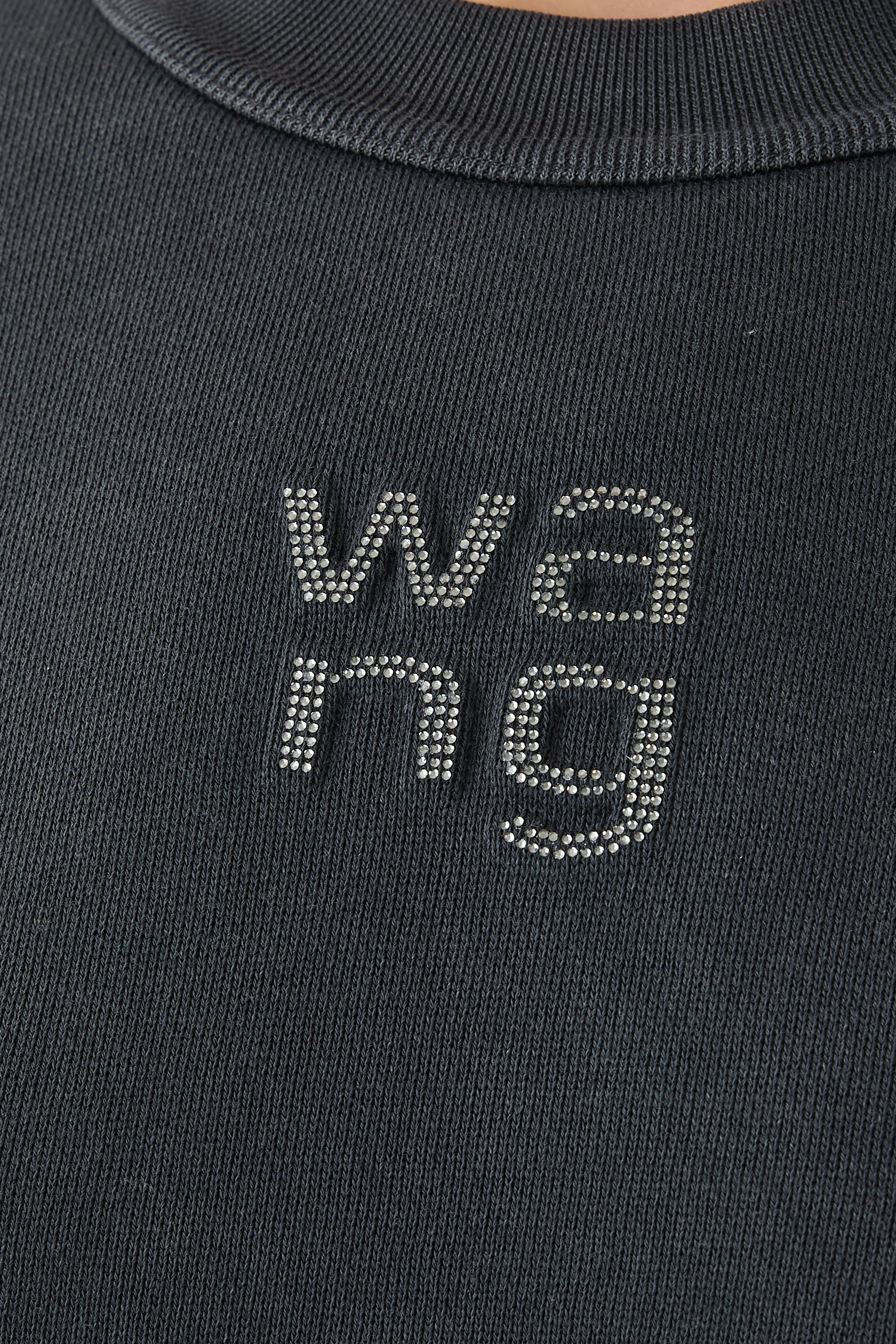 Crystal Hotfix Logo Sweatshirt