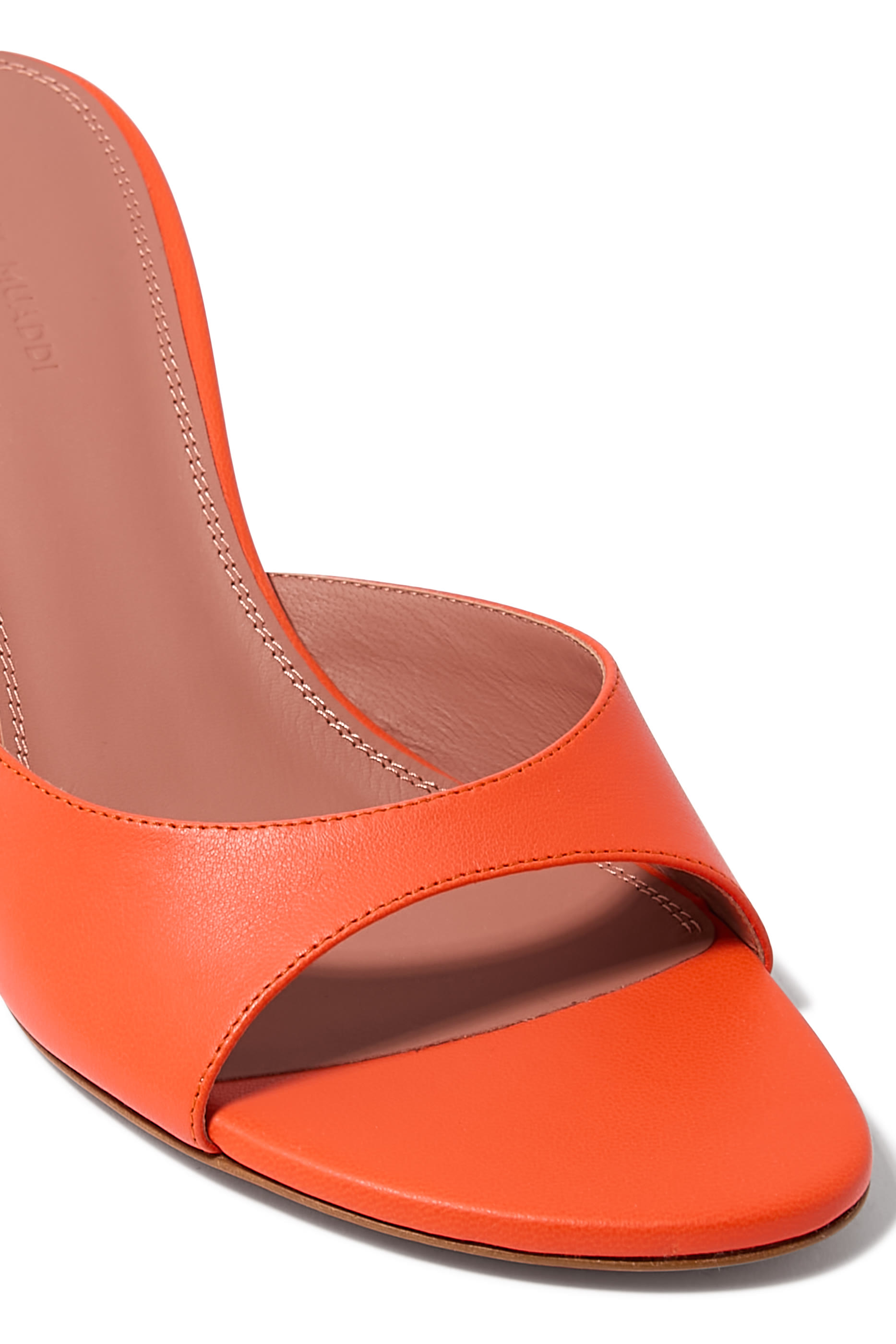 Jeanne 60 Leather Mules