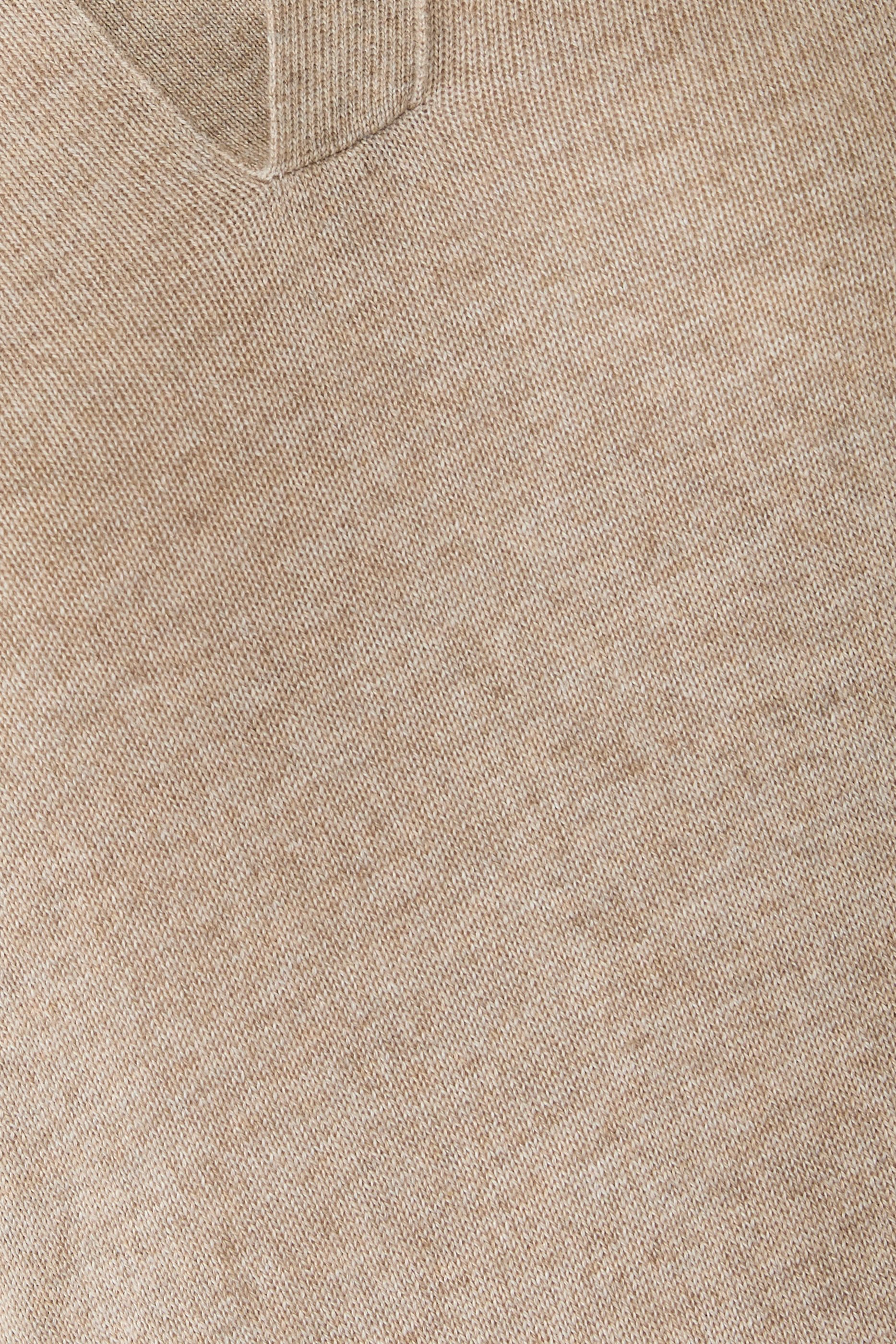 Super Fine Cashmere Silk Knit Skipper Polo