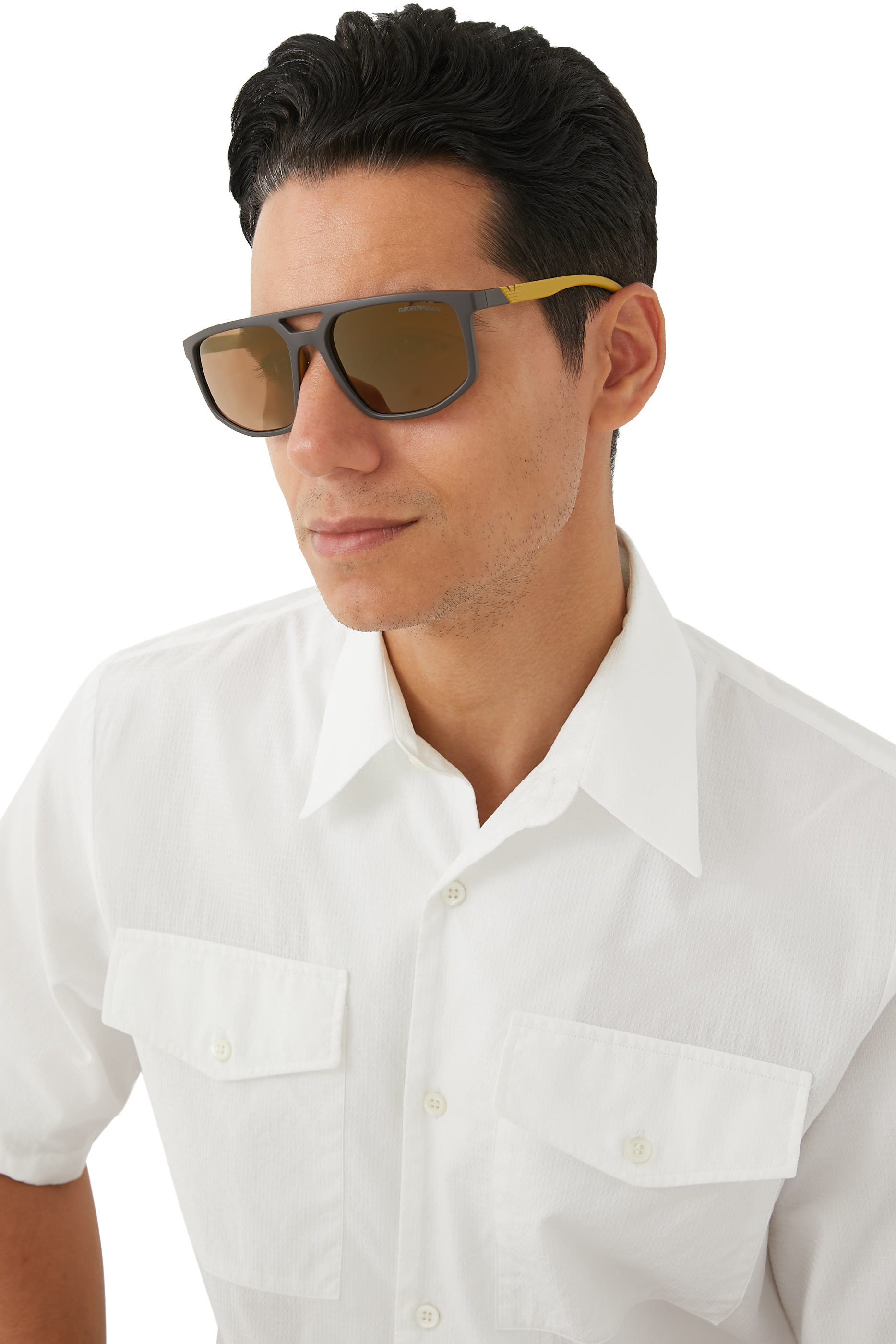 Logo Aviator Sunglasses