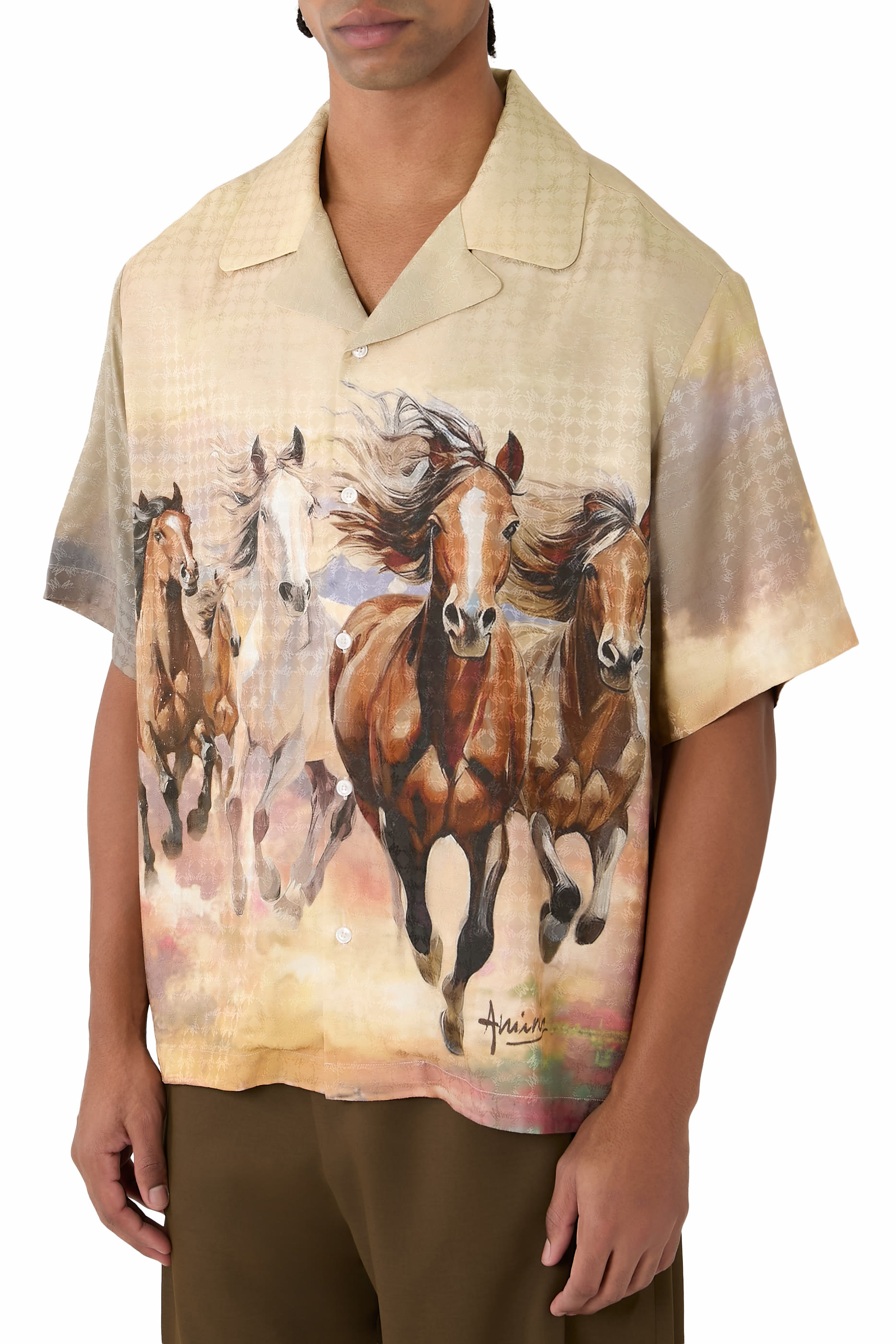 Horses Camp Shirt