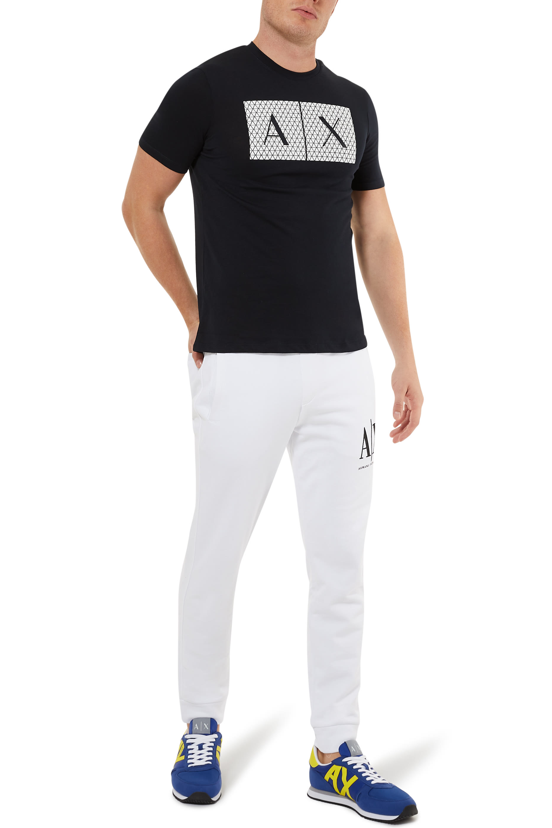 Triangulation Logo Print T-Shirt