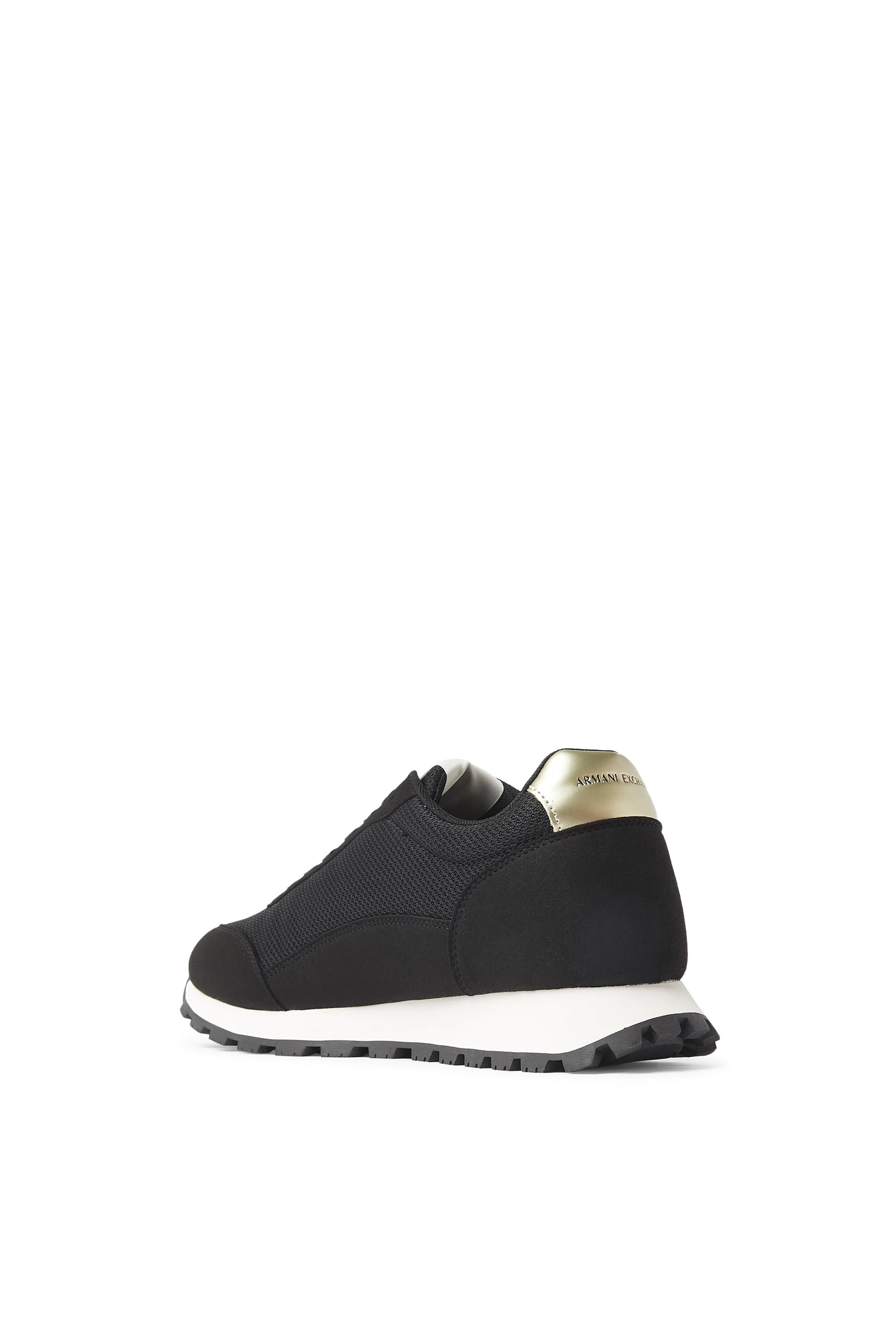 Drop Side AX Logo Low-Top Sneakers