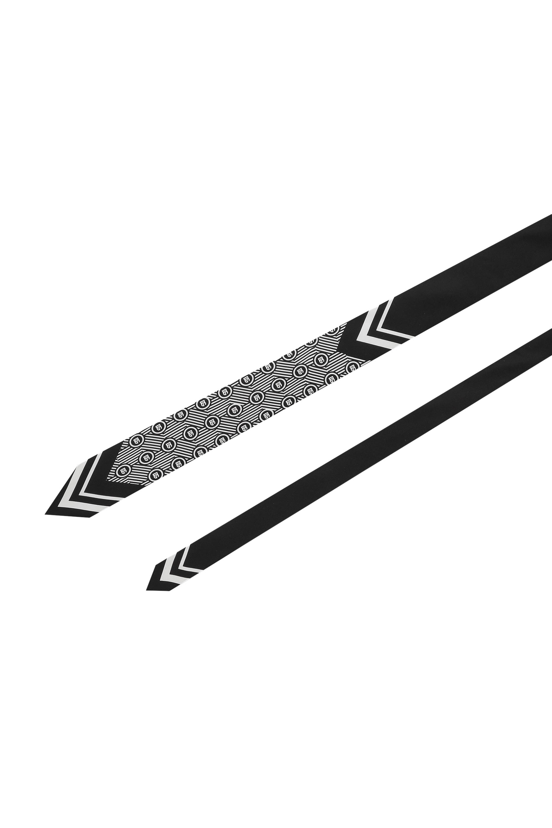 Micro-Design Silk Jacquard Tie