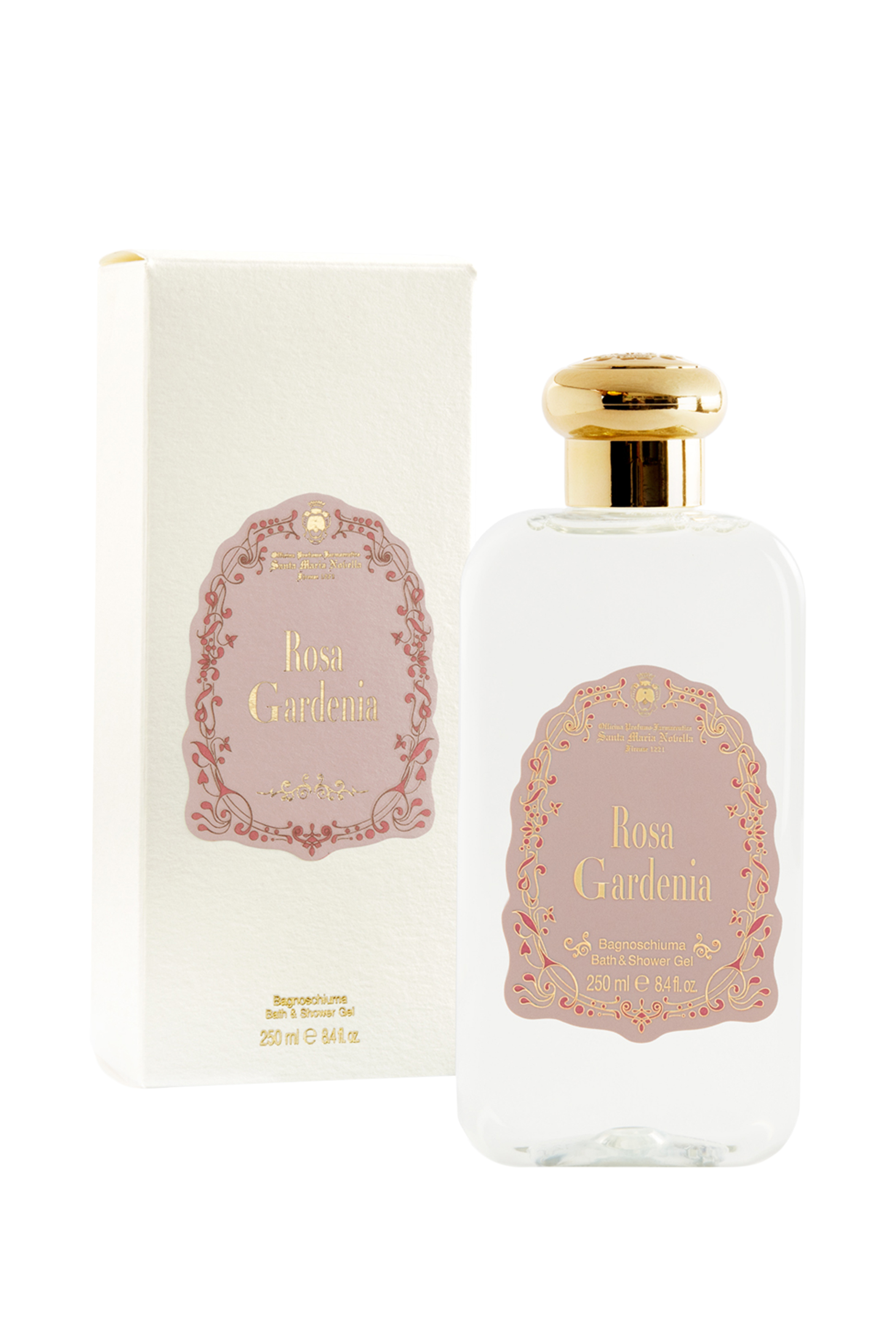 Rosa Gardenia Bath Gel