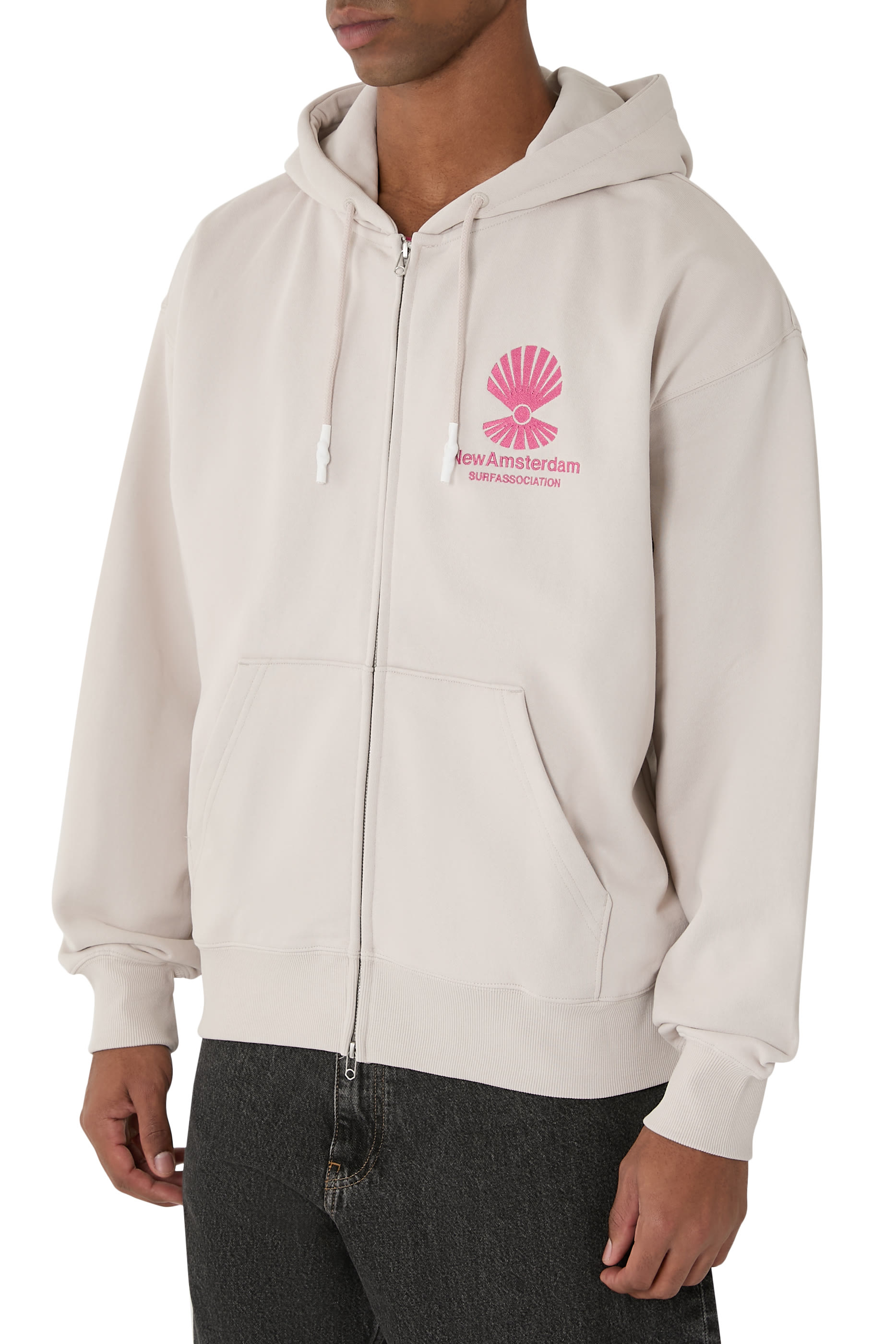  Logo Zip-Up Hoodie