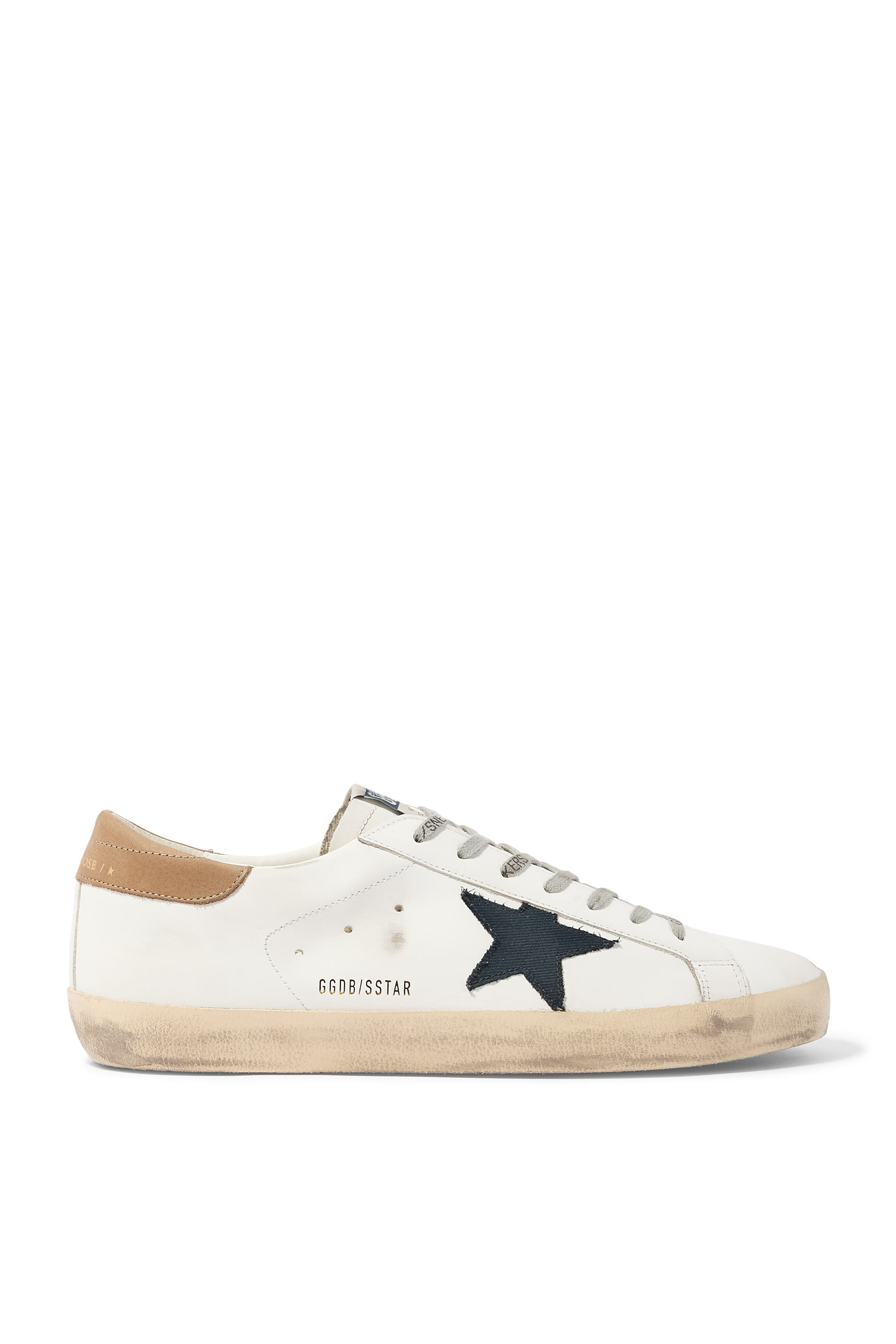 Men&rsquo;s Super-Star Leather Sneakers