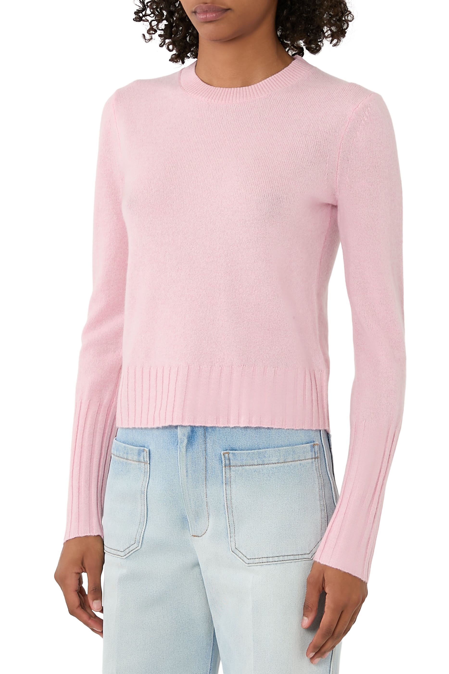 Shrunken Crewneck Sweater