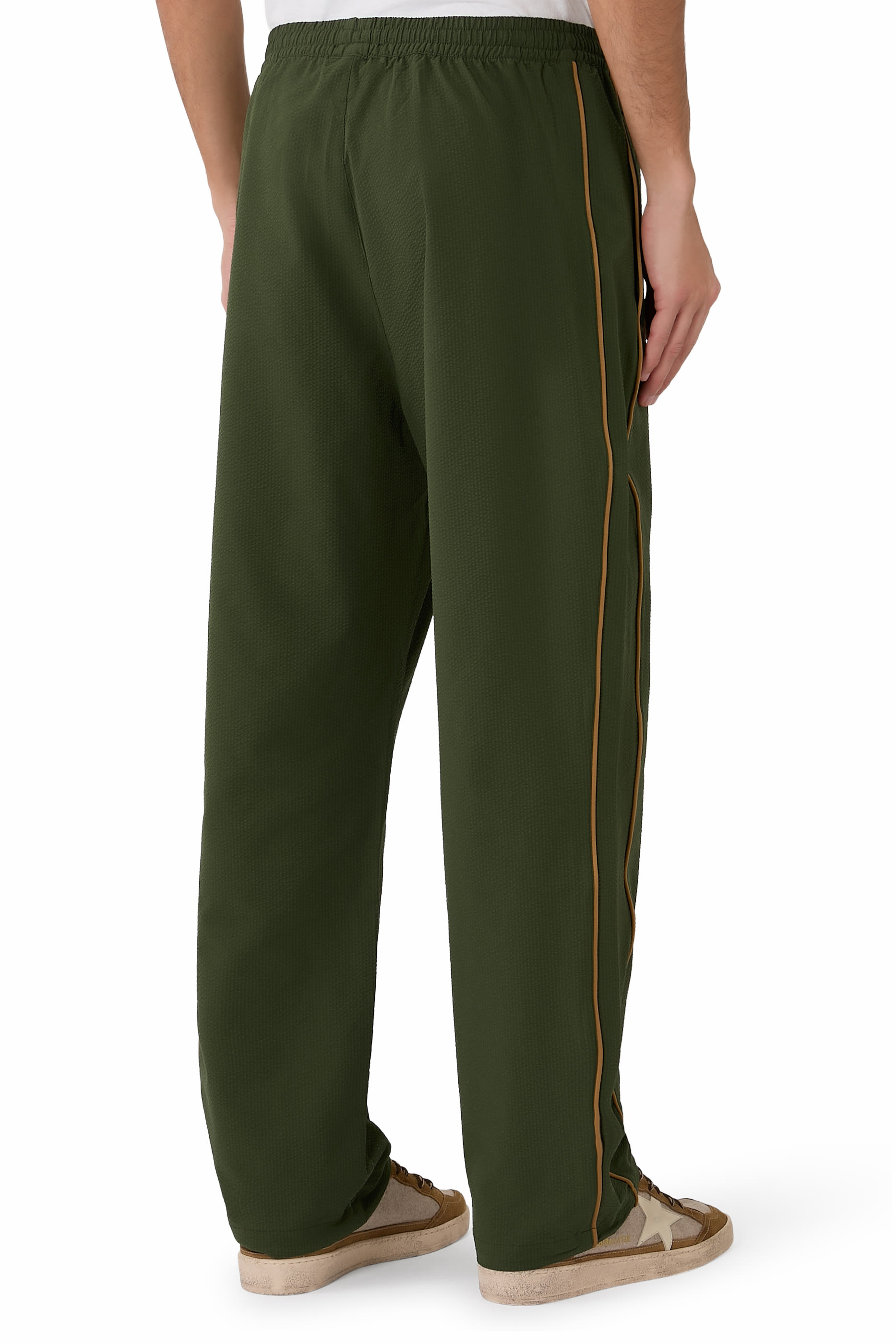 Hudson Seersucker Track Pants