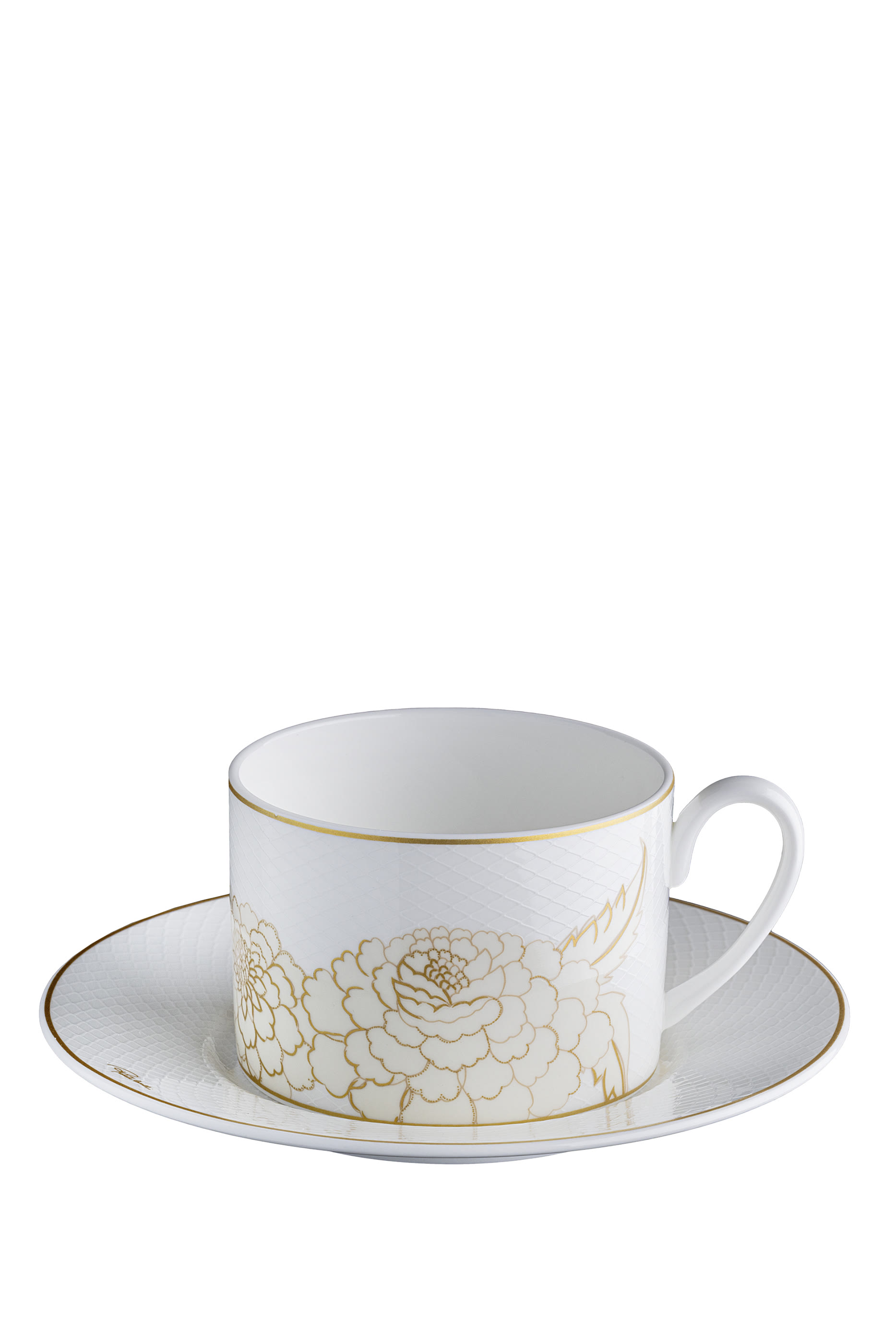 Blooming Roses Tea Cup & Saucer