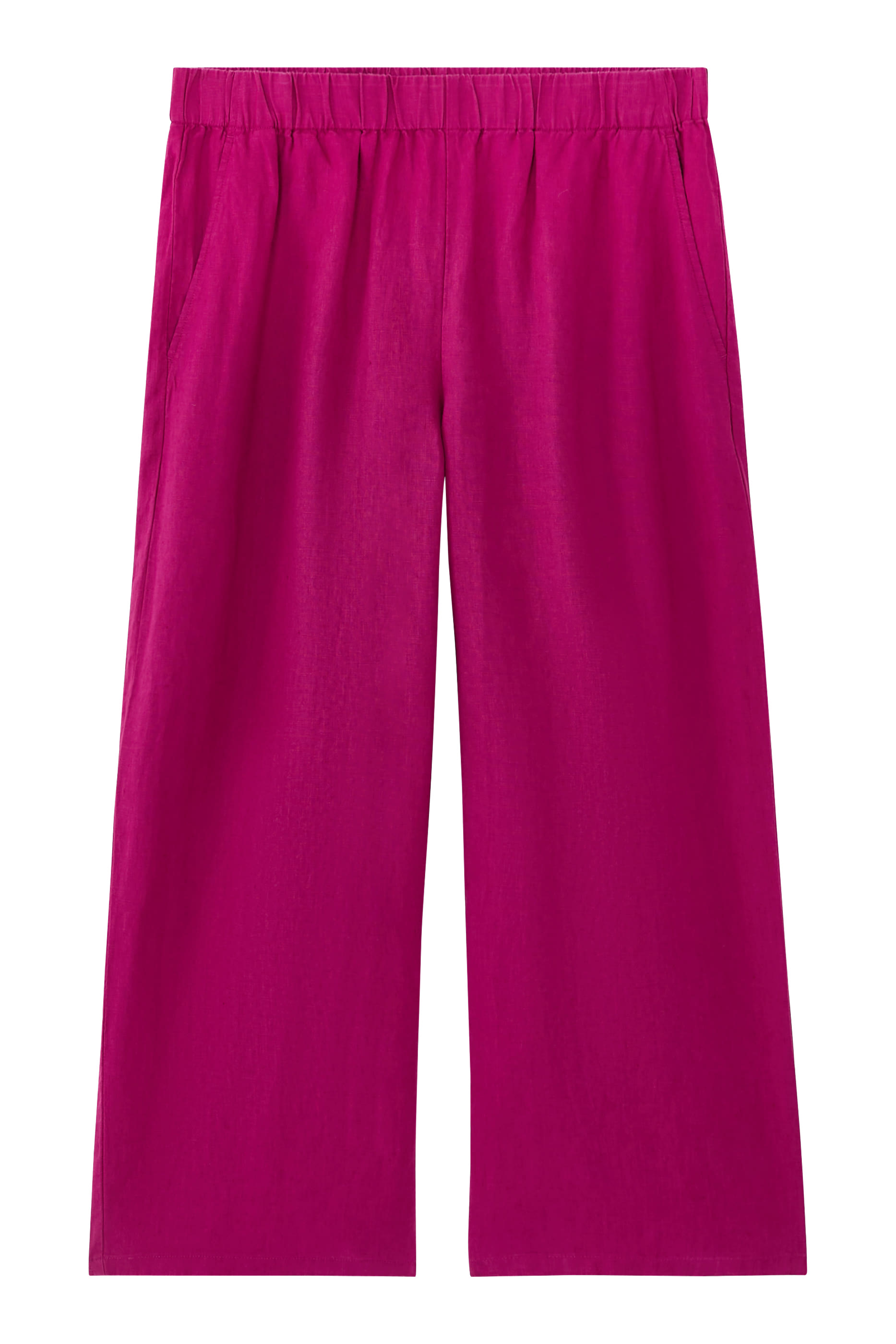 Organic Linen Wide-Leg Pant