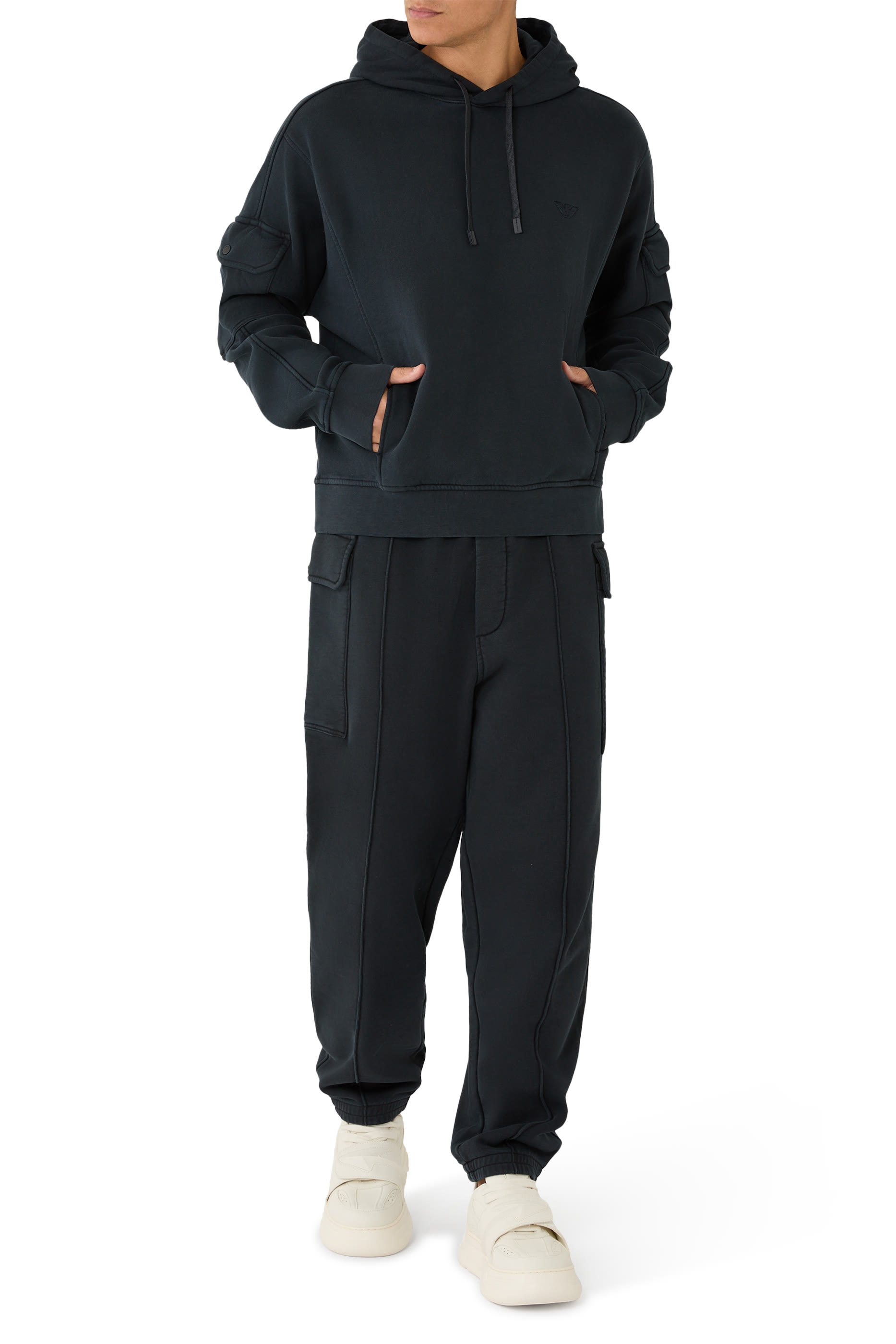 French Terry Logo Patch Sweatpants